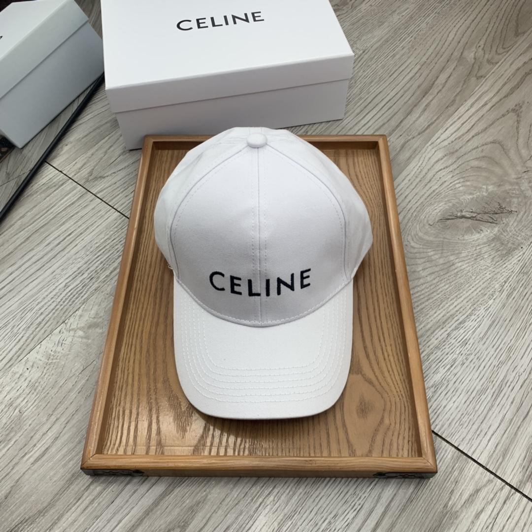 Celine Baseball Cap In Cotton - PerfectKickZ