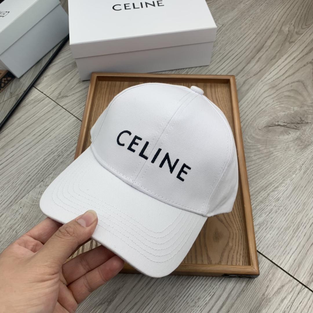 Celine Baseball Cap In Cotton - PerfectKickZ