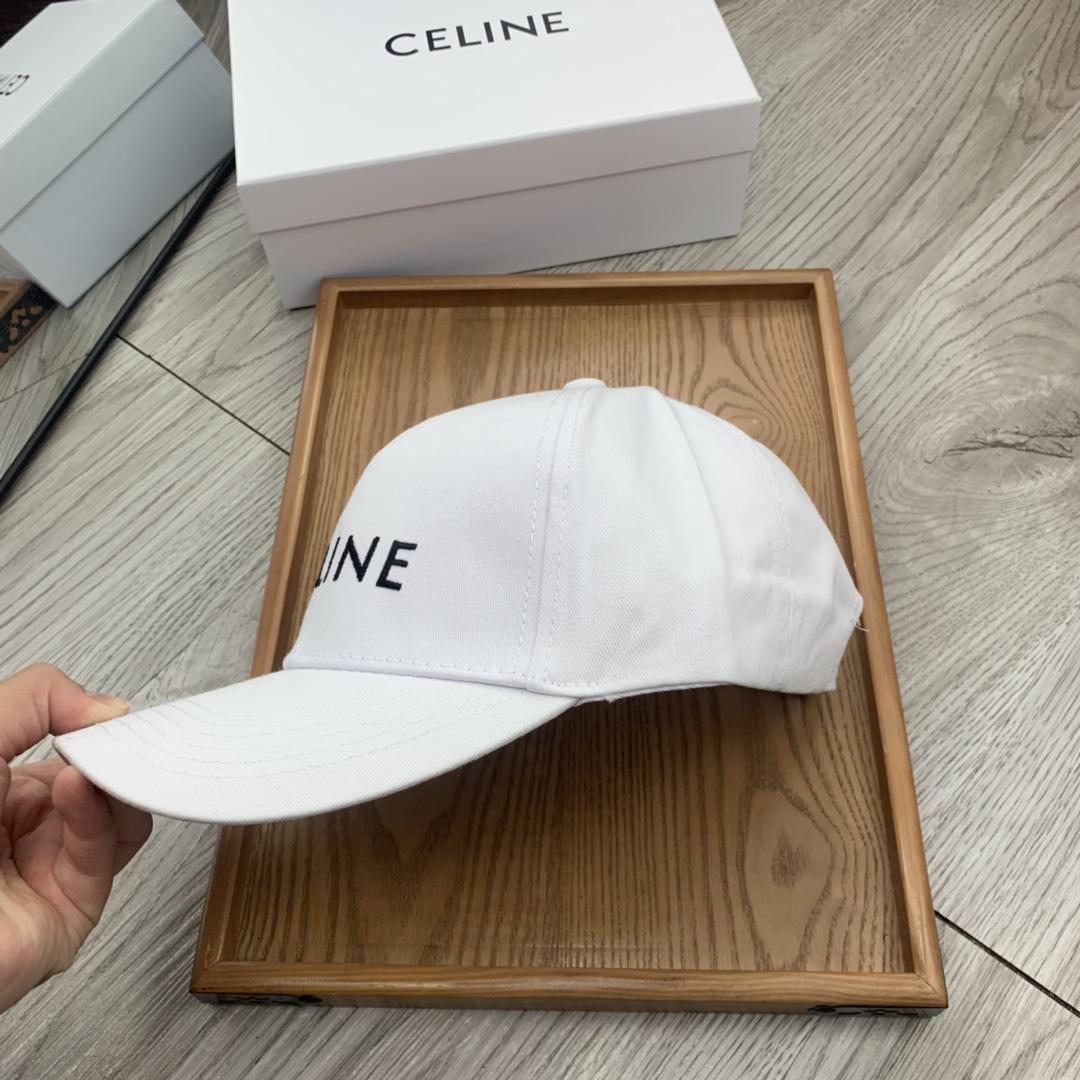 Celine Baseball Cap In Cotton - PerfectKickZ