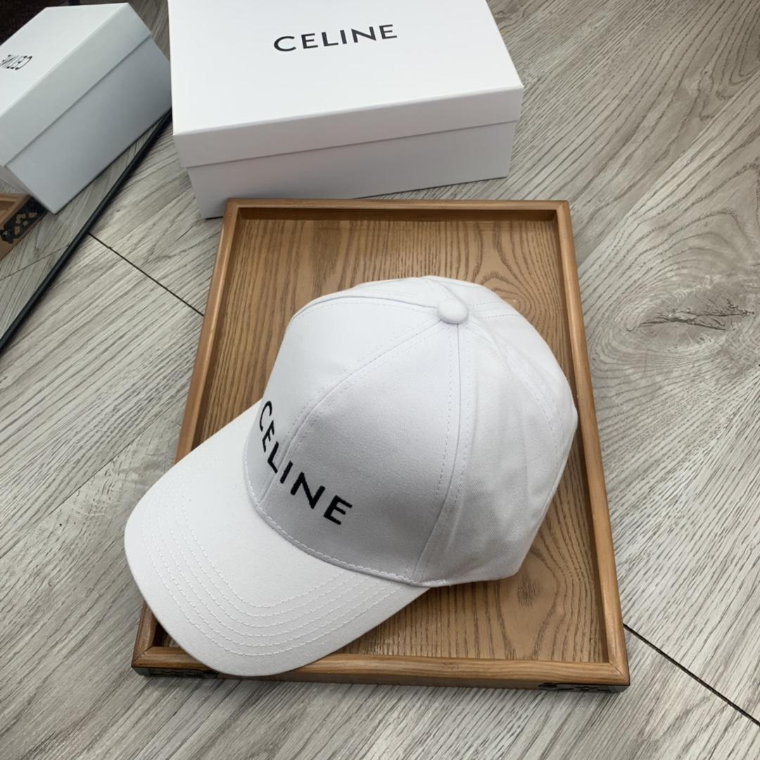 Celine Baseball Cap In Cotton - PerfectKickZ