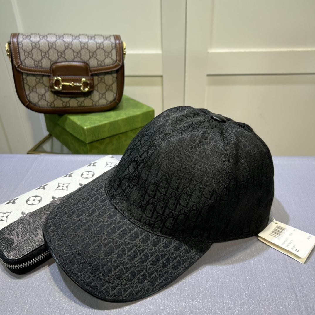 Dior Oblique Baseball Cap - PerfectKickZ