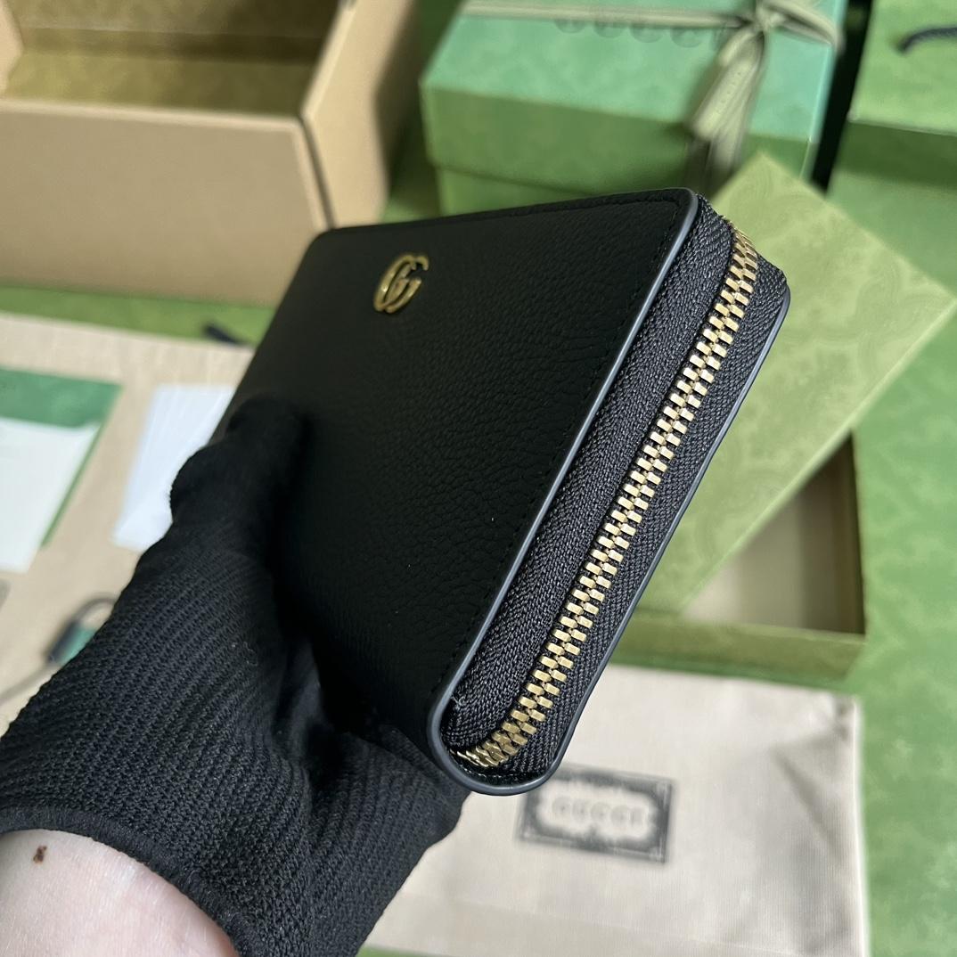 Gucci Zip Around Wallet With Bamboo(19.5*11*3cm) - PerfectKickZ