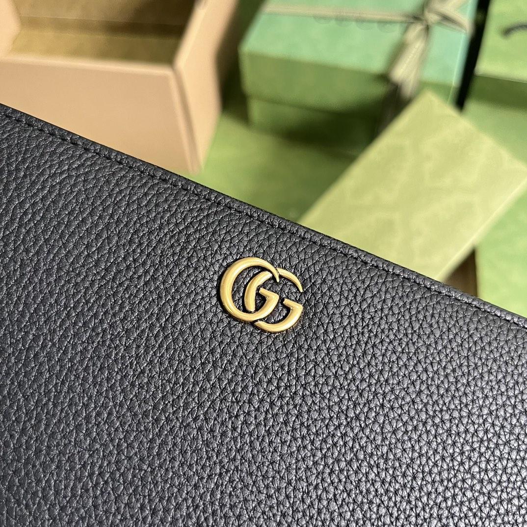 Gucci Zip Around Wallet With Bamboo(19.5*11*3cm) - 