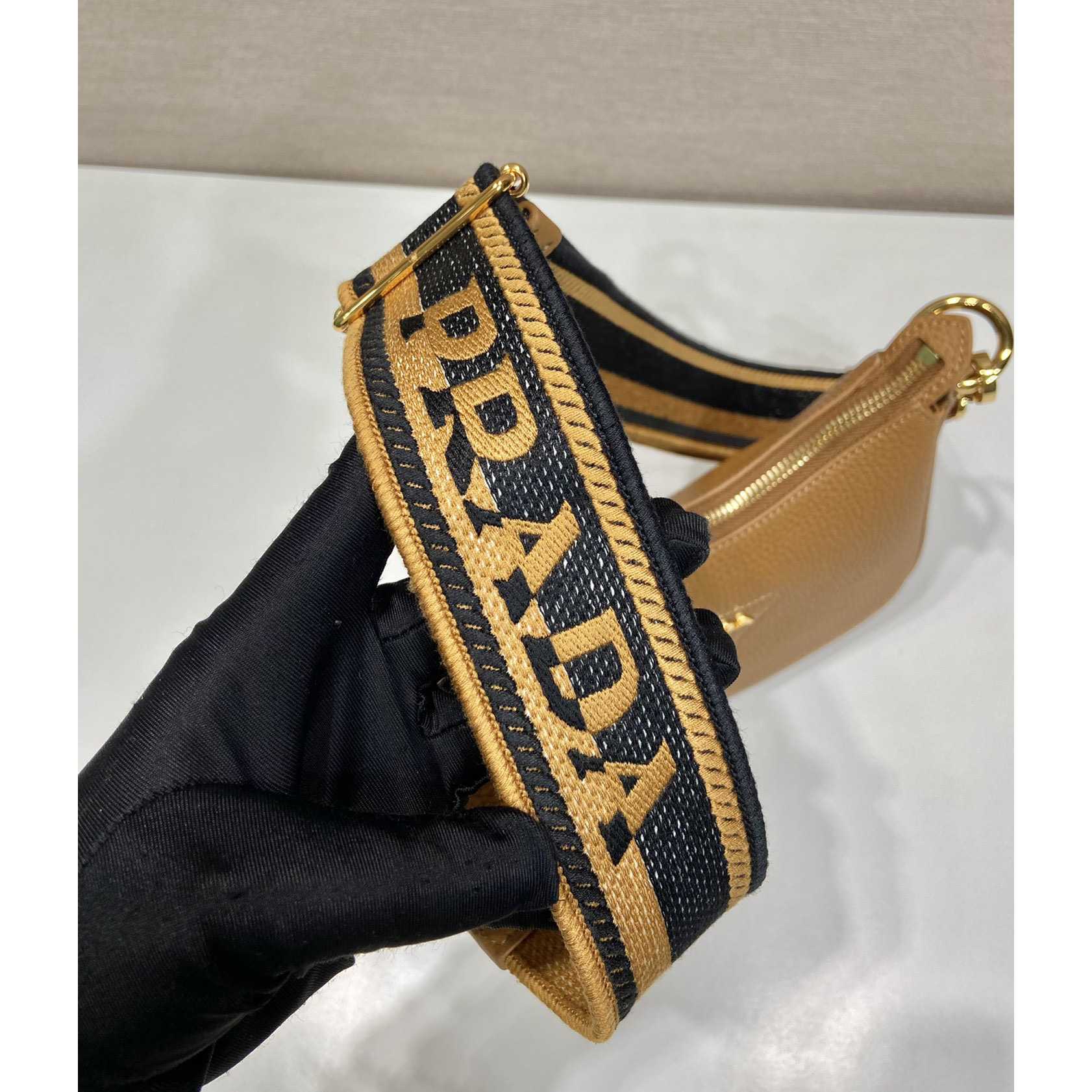 Prada Leather Shoulder Bag - PerfectKickZ
