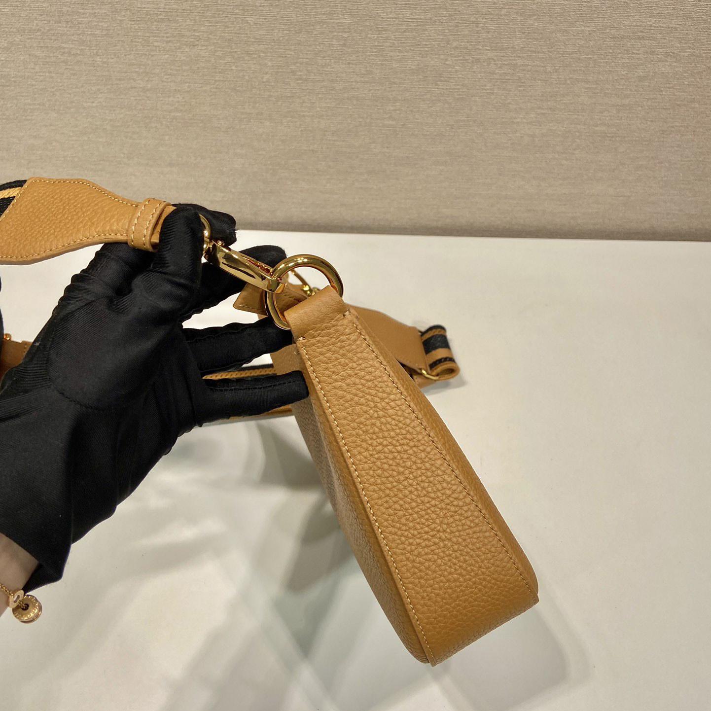 Prada Leather Shoulder Bag - PerfectKickZ