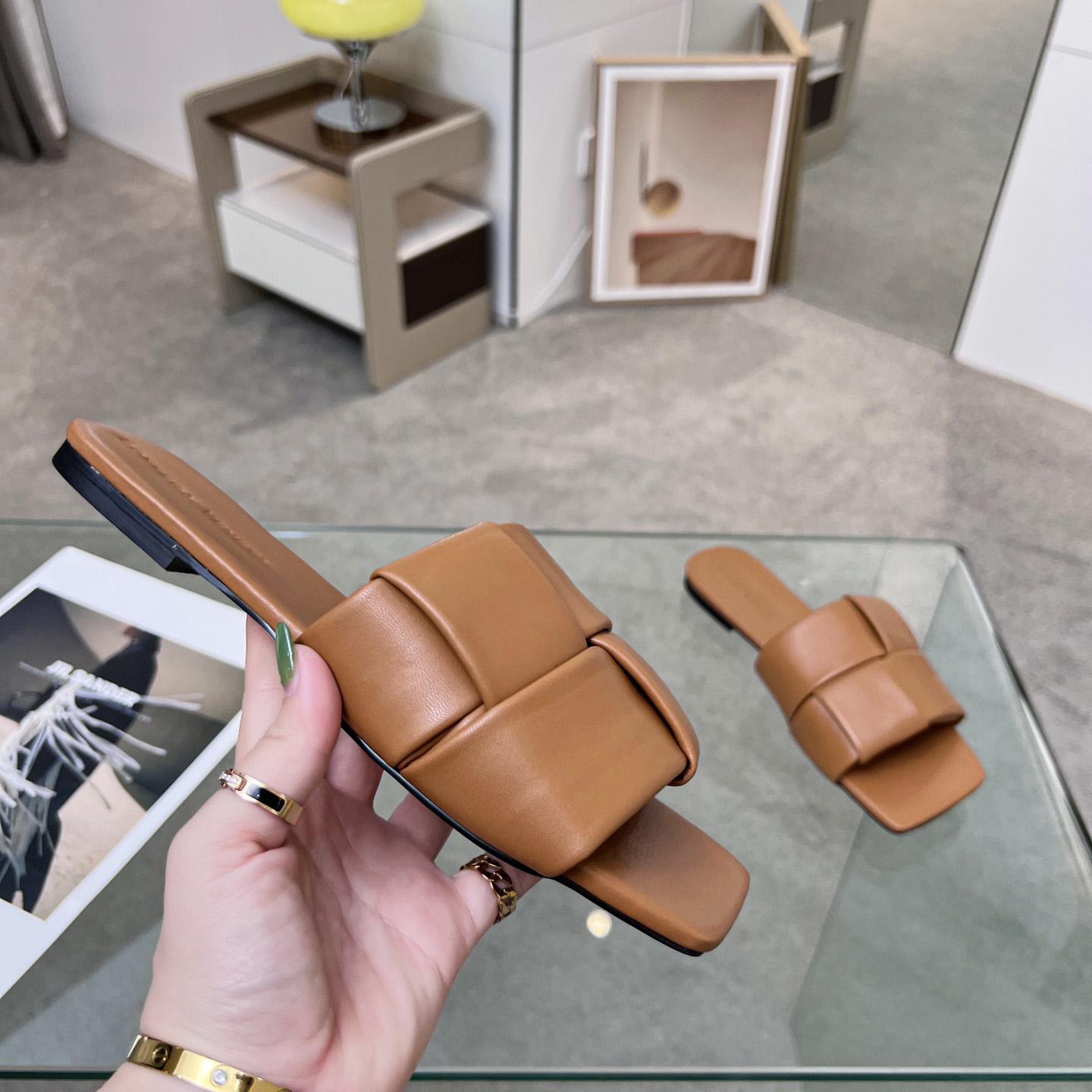 Bottega Veneta Patch Flat Mule - PerfectKickZ