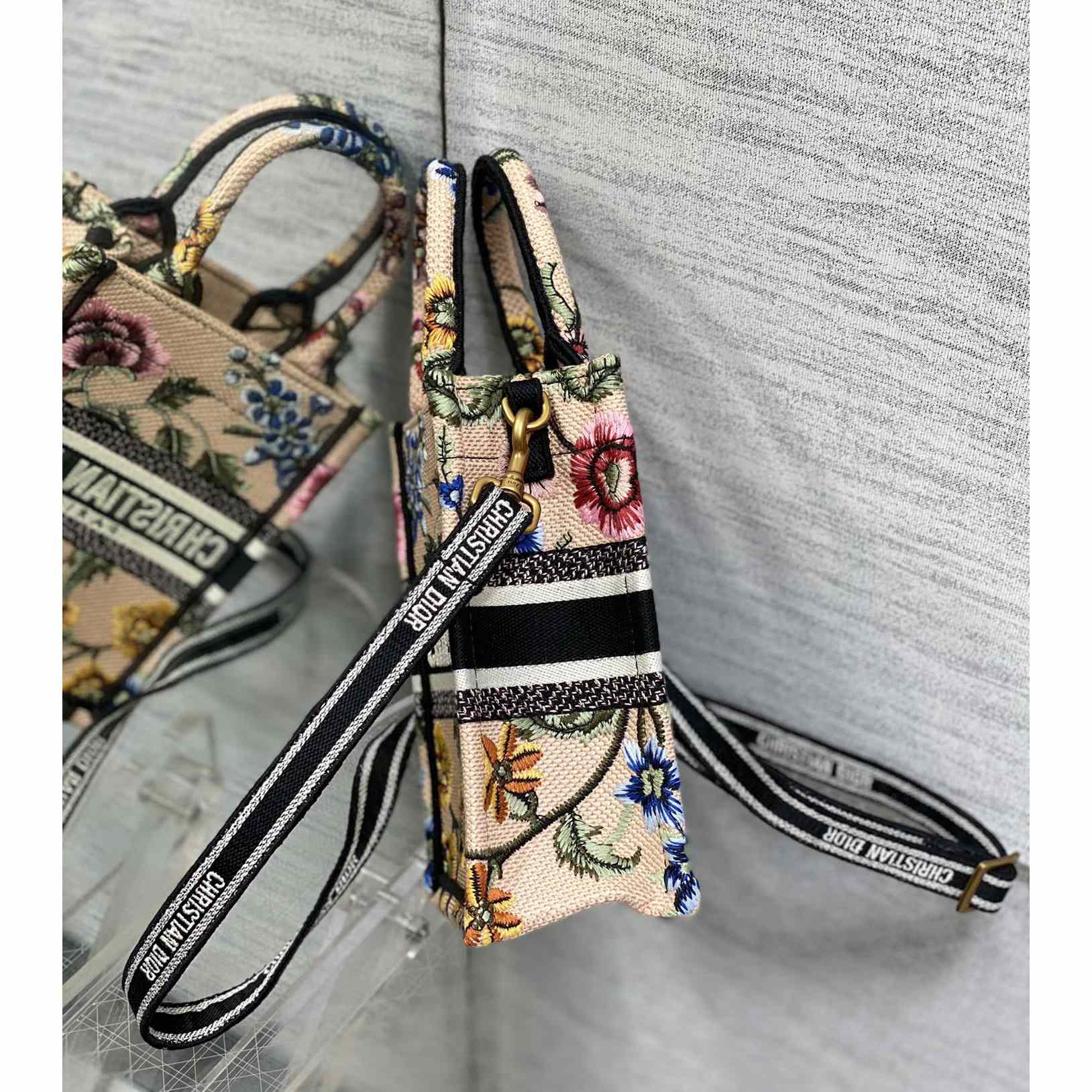 Dior Mini Dior Book Tote Phone Bag - PerfectKickZ