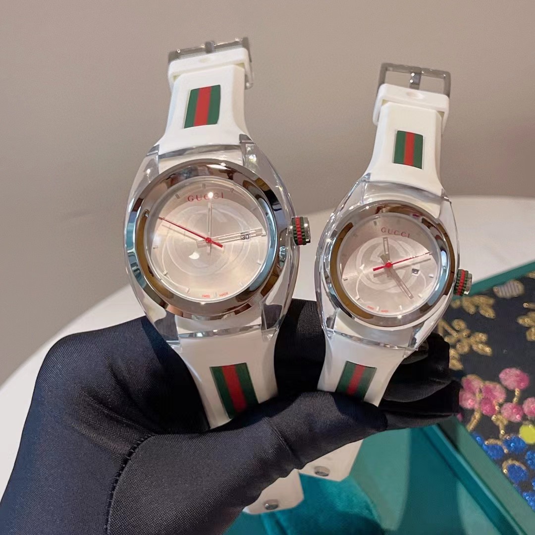 Gucci Style Silicon Round Party Style Quartz Watches - PerfectKickZ