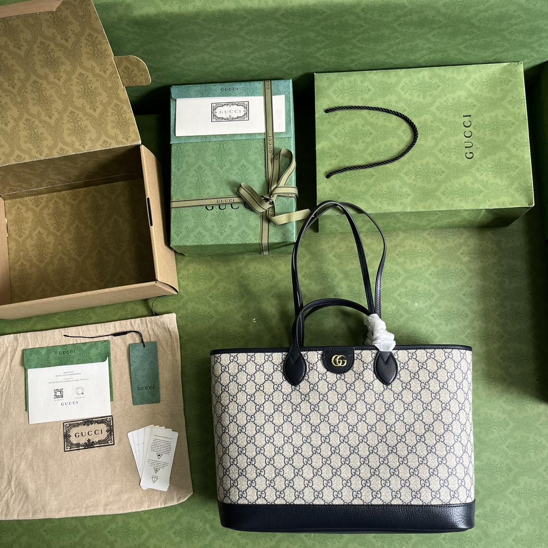 Gucci Ophidia Medium Tote Bag(38.5-28.5-15cm) - PerfectKickZ