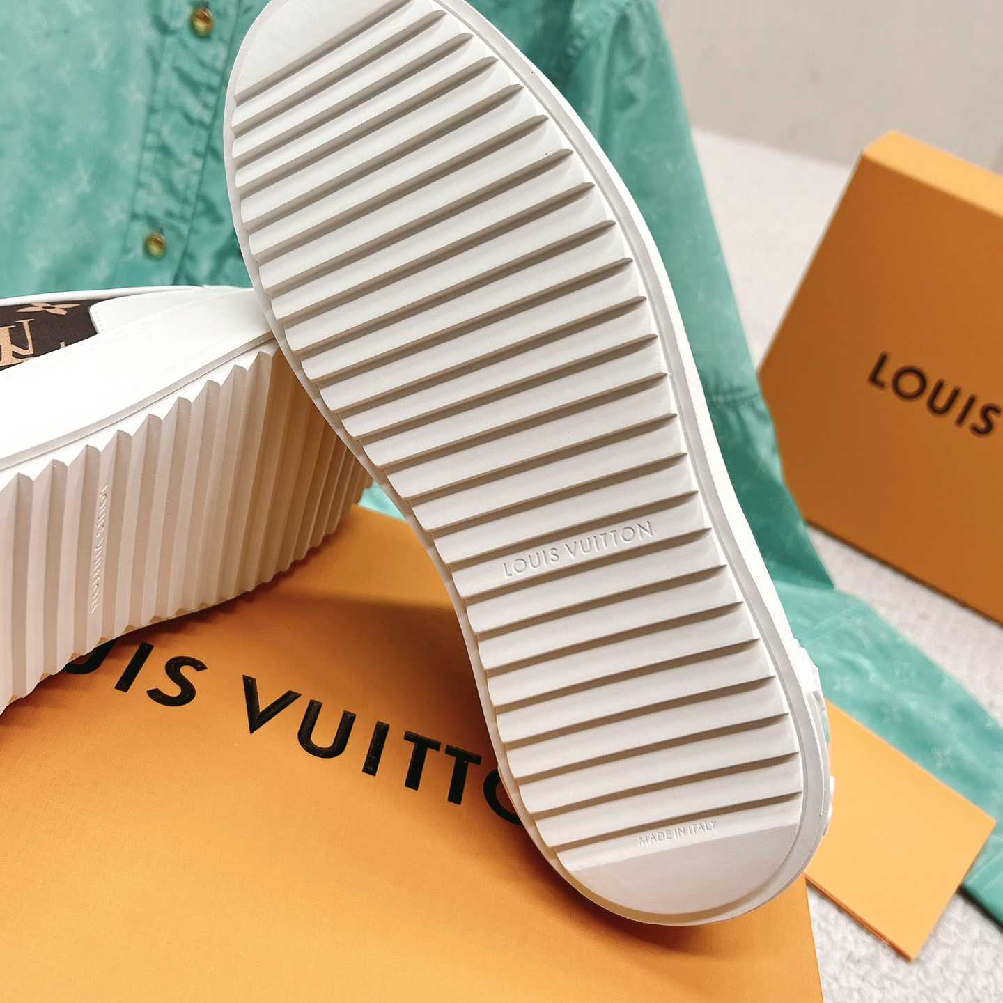 Louis Vuitton Time Out Sneaker (upon uk size)   - PerfectKickZ