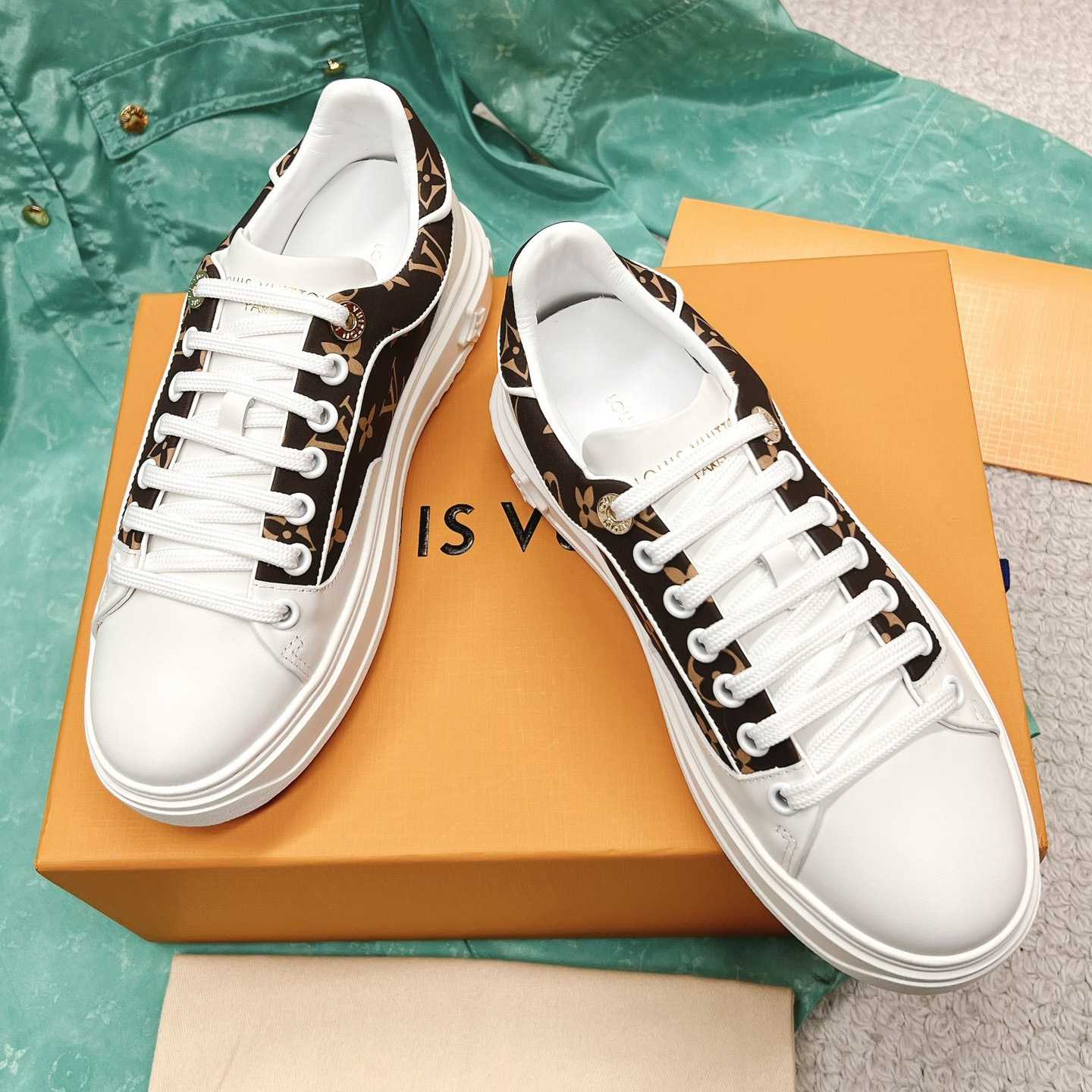 Louis Vuitton Time Out Sneaker (upon uk size)   - PerfectKickZ