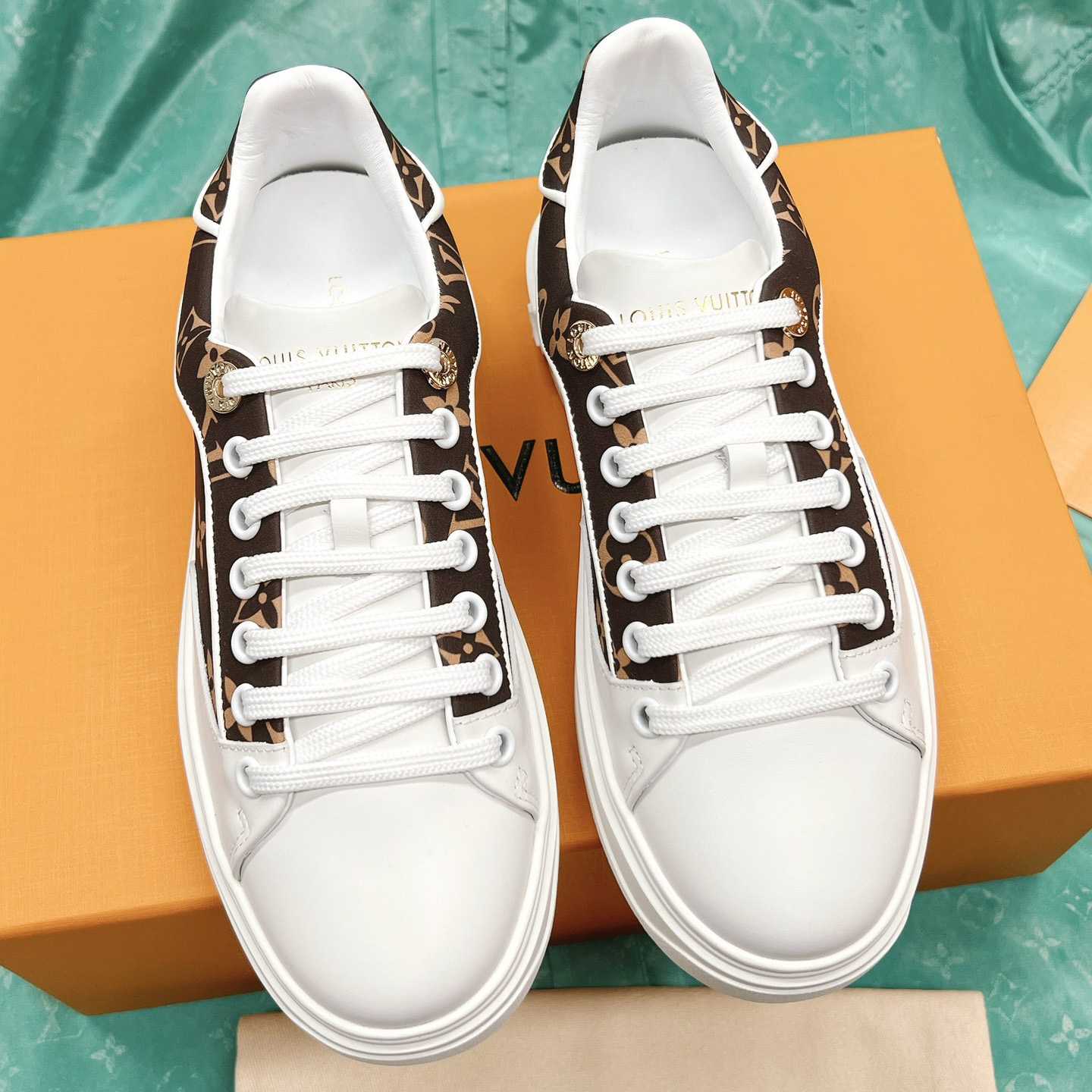 Louis Vuitton Time Out Sneaker (upon uk size)   - PerfectKickZ