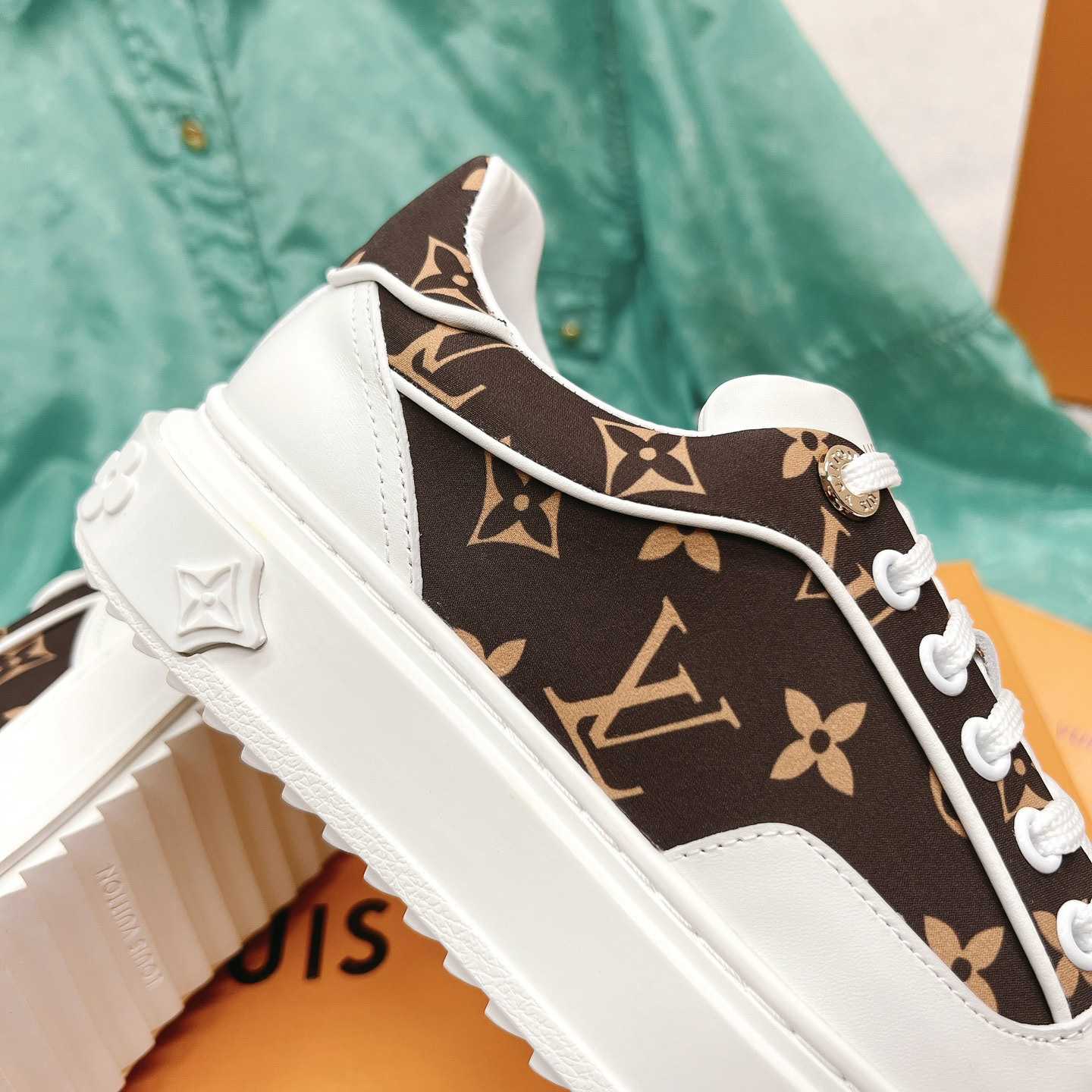 Louis Vuitton Time Out Sneaker (upon uk size)   - PerfectKickZ