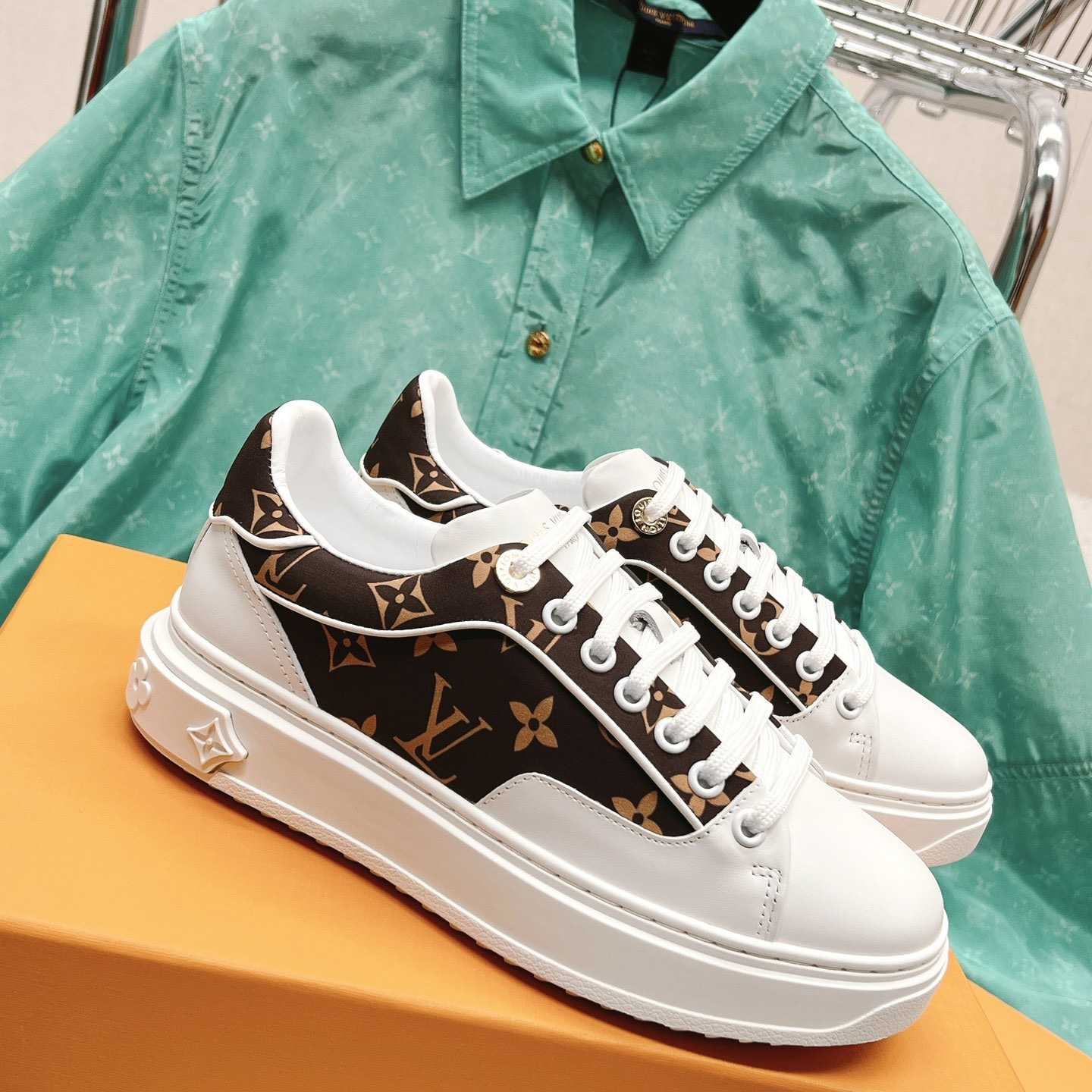 Louis Vuitton Time Out Sneaker (upon uk size)   - PerfectKickZ