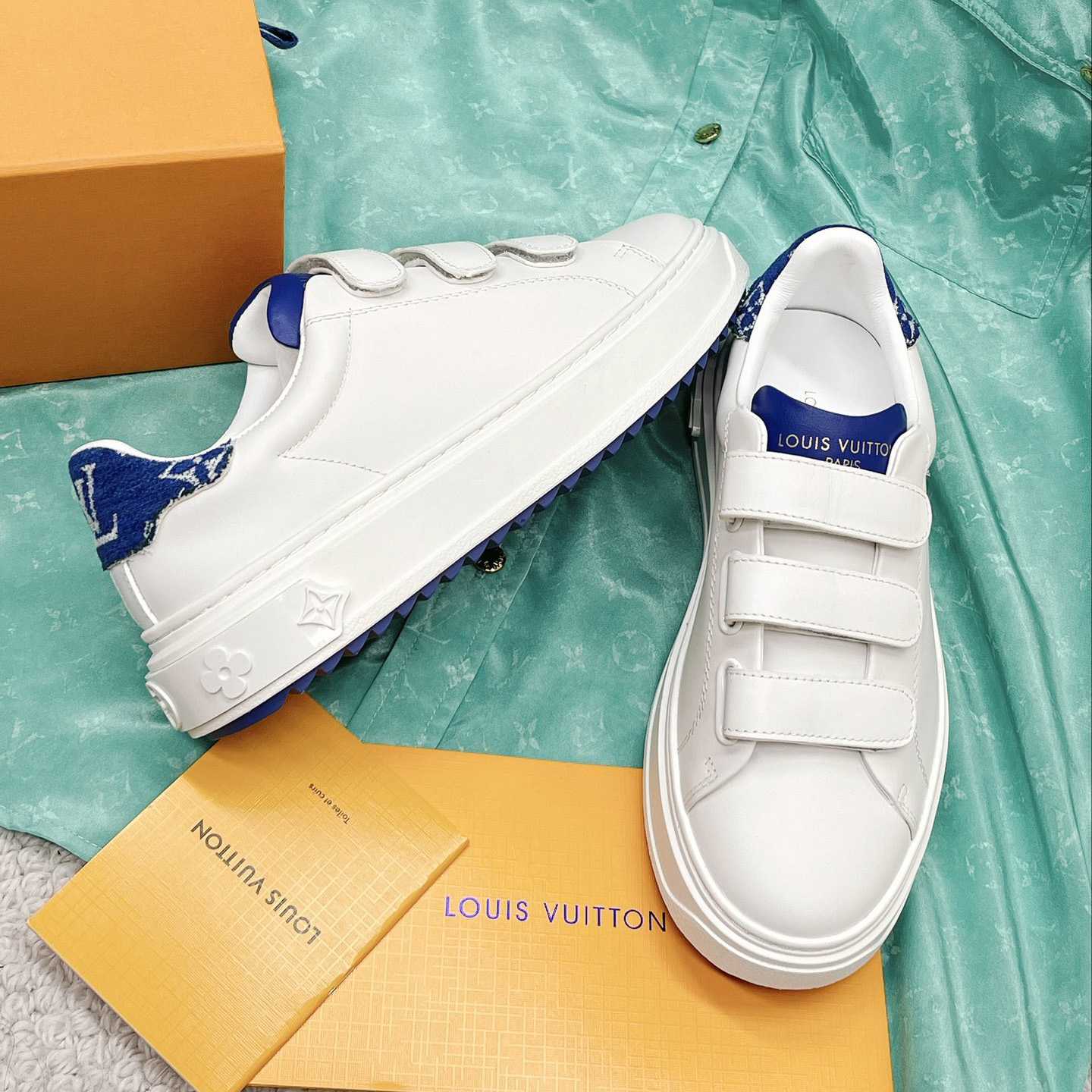 Louis Vuitton Time Out Sneaker (upon uk size)      - PerfectKickZ