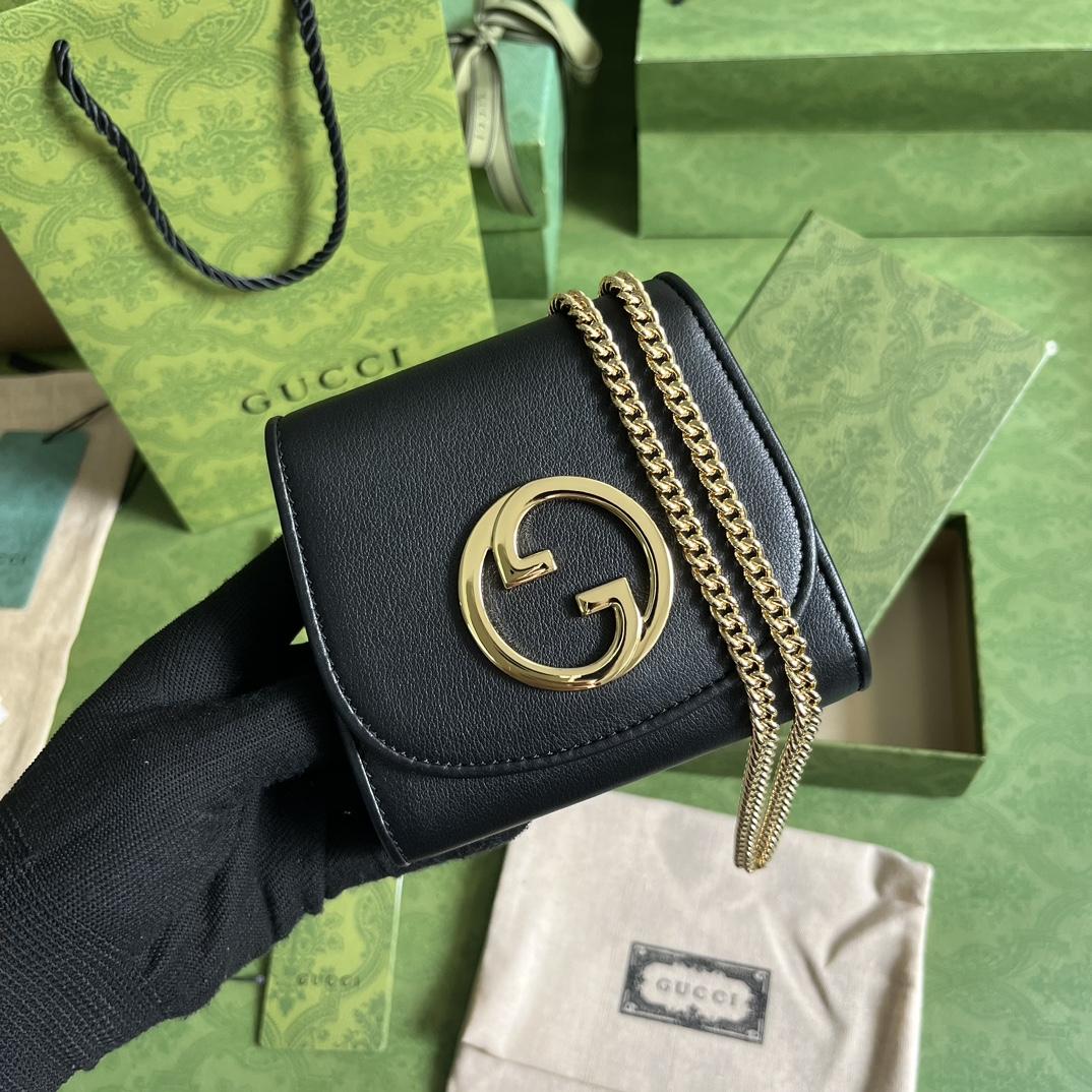 Gucci Blondie Medium Chain Wallet(12.5-11-2.5cm) - PerfectKickZ