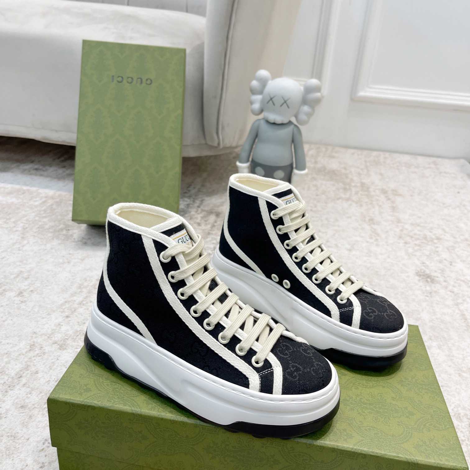 Gucci GG High Top Sneaker - PerfectKickZ