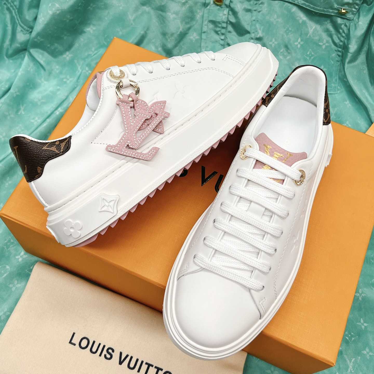 Louis Vuitton Time Out Sneaker (upon uk size)   - PerfectKickZ