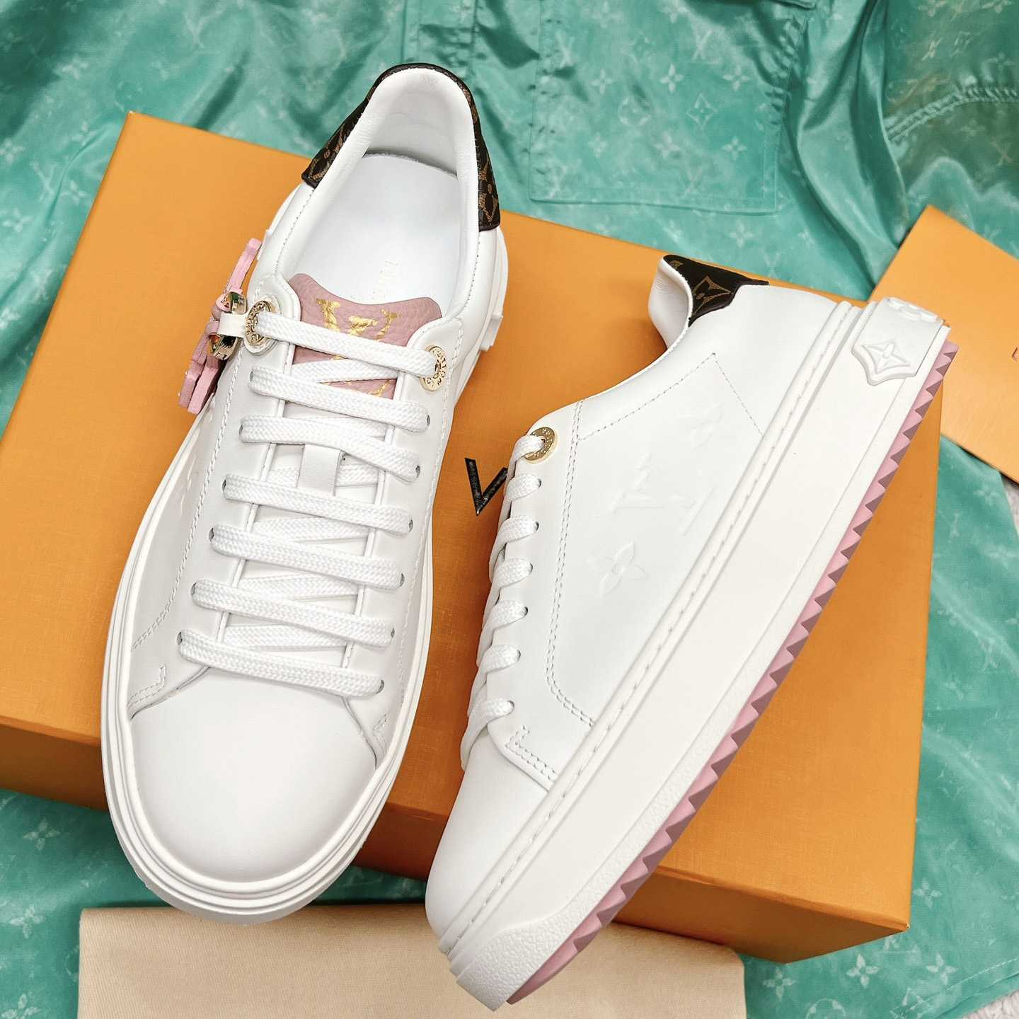 Louis Vuitton Time Out Sneaker (upon uk size)   - PerfectKickZ