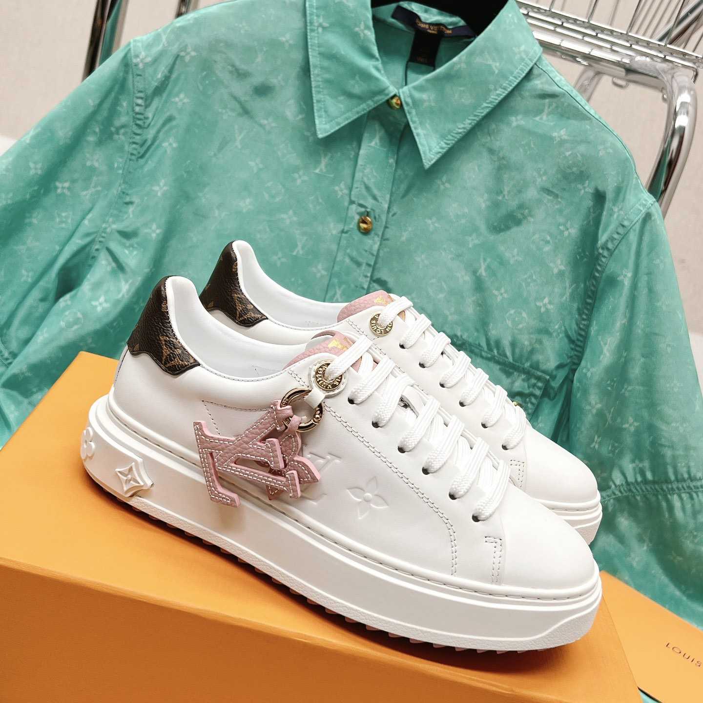 Louis Vuitton Time Out Sneaker (upon uk size)   - PerfectKickZ