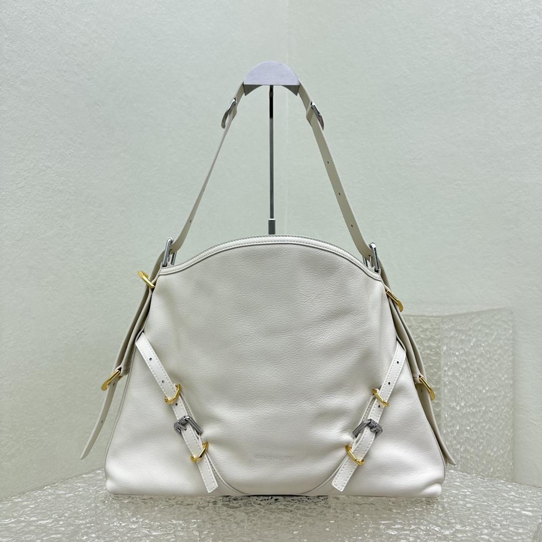 Givenchy Medium Voyou Bag In Leather(32-37-6.5cm) - PerfectKickZ