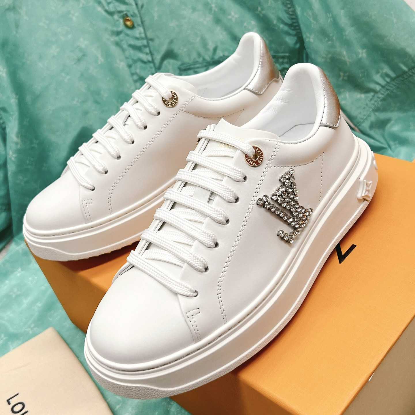 Louis Vuitton Time Out Sneaker (upon uk size)  1AAW10 - PerfectKickZ