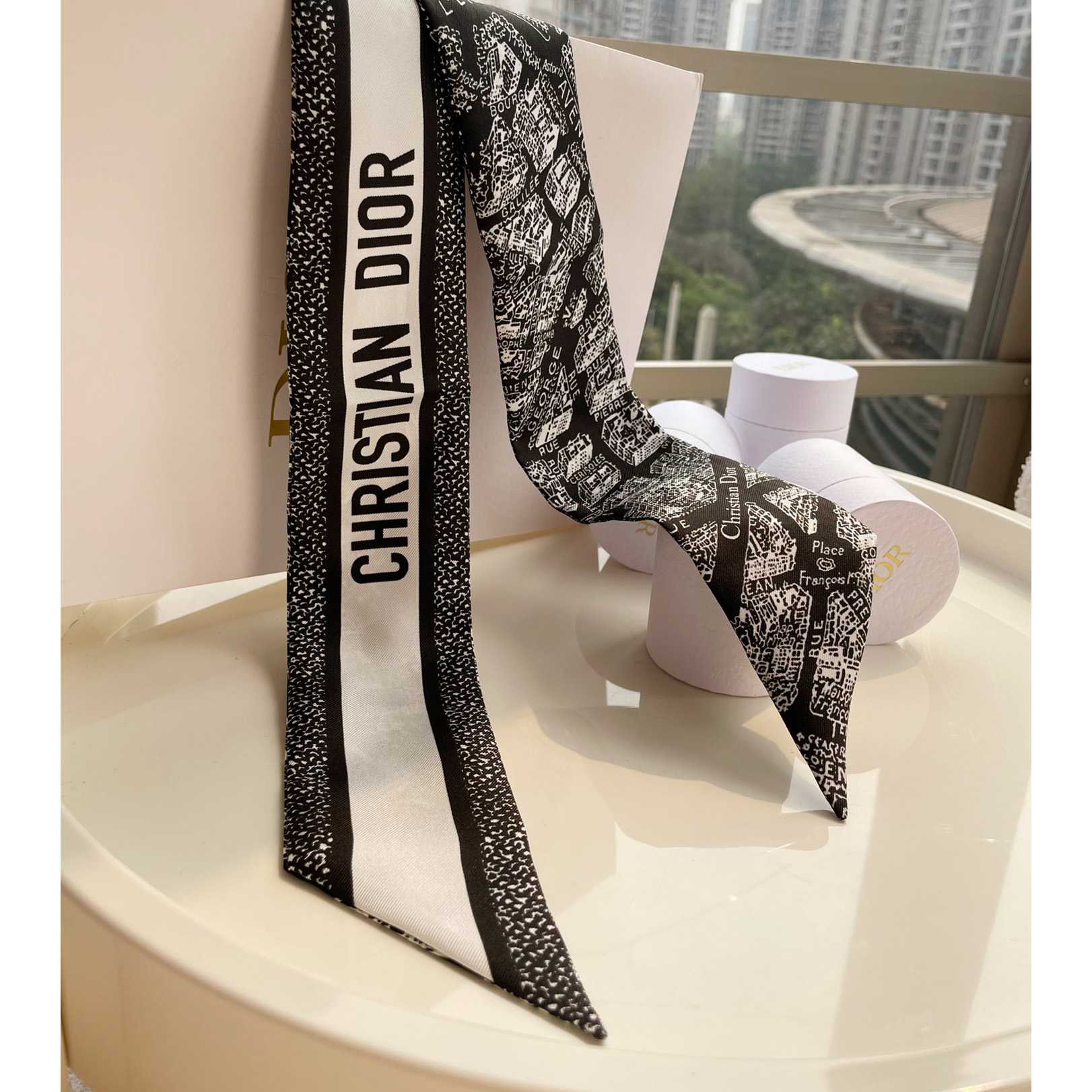 Dior Plan de Paris Mitzah Scarf  - PerfectKickZ