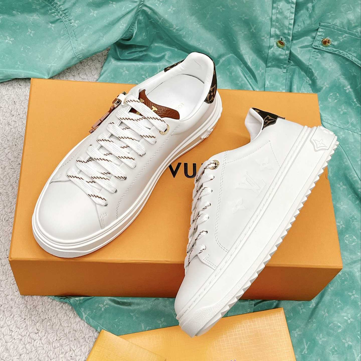Louis Vuitton Time Out Sneaker (upon uk size)      - PerfectKickZ