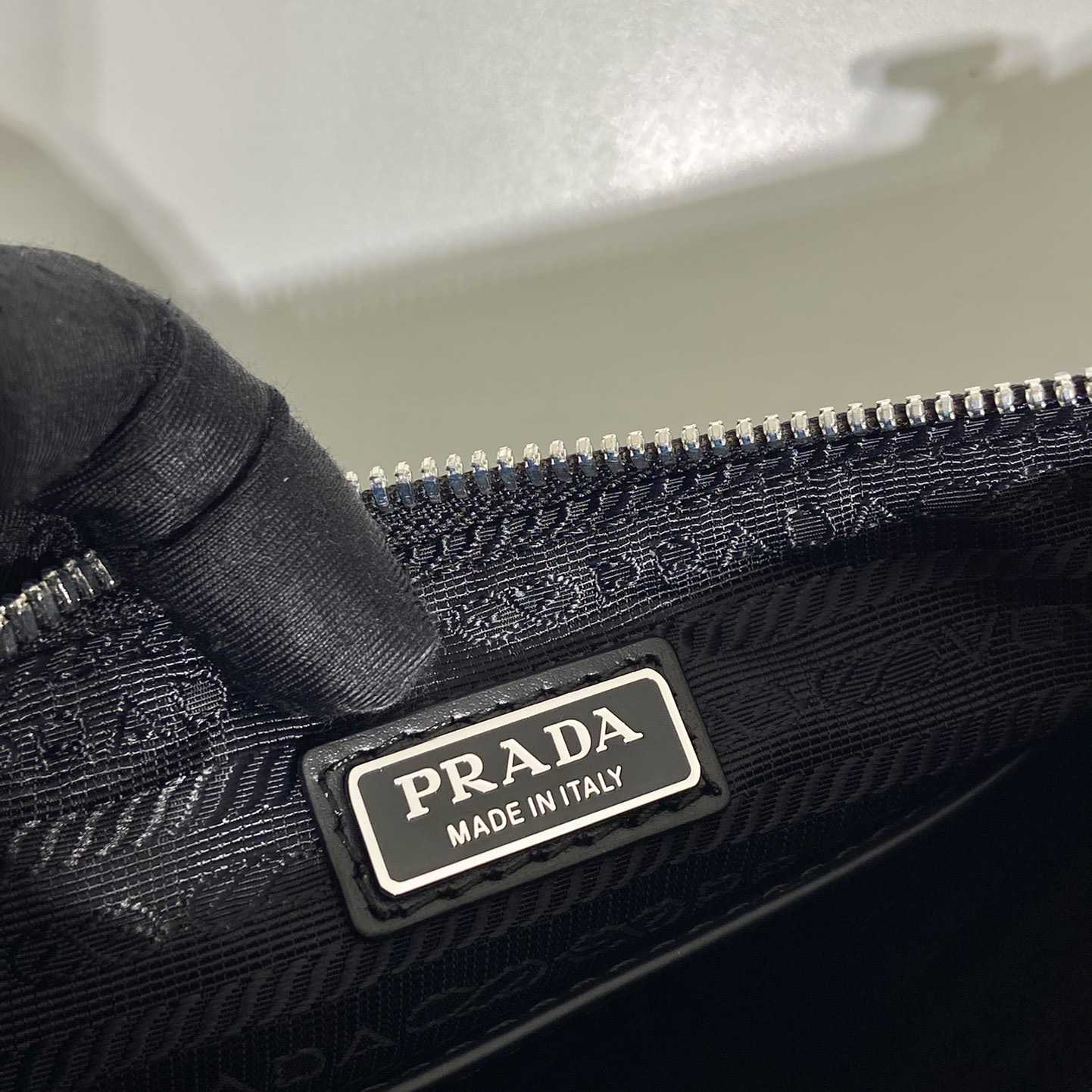 Prada Triangle Leather Bag - PerfectKickZ
