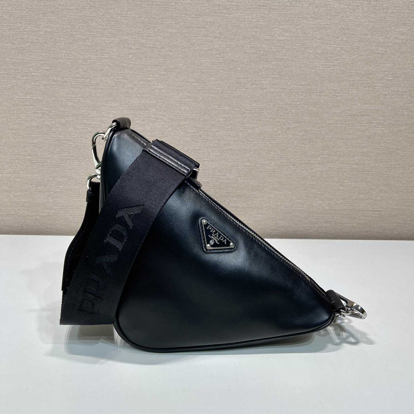 Prada Triangle Leather Bag - PerfectKickZ