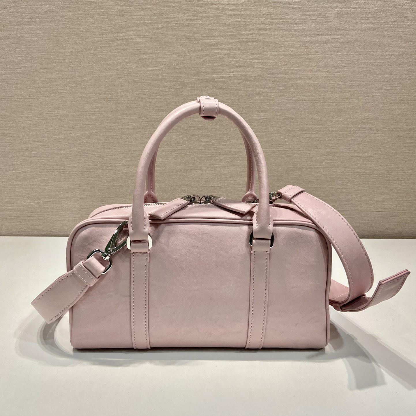 Prada Antique Nappa Leather Multi-pocket Top-handle Bag - PerfectKickZ