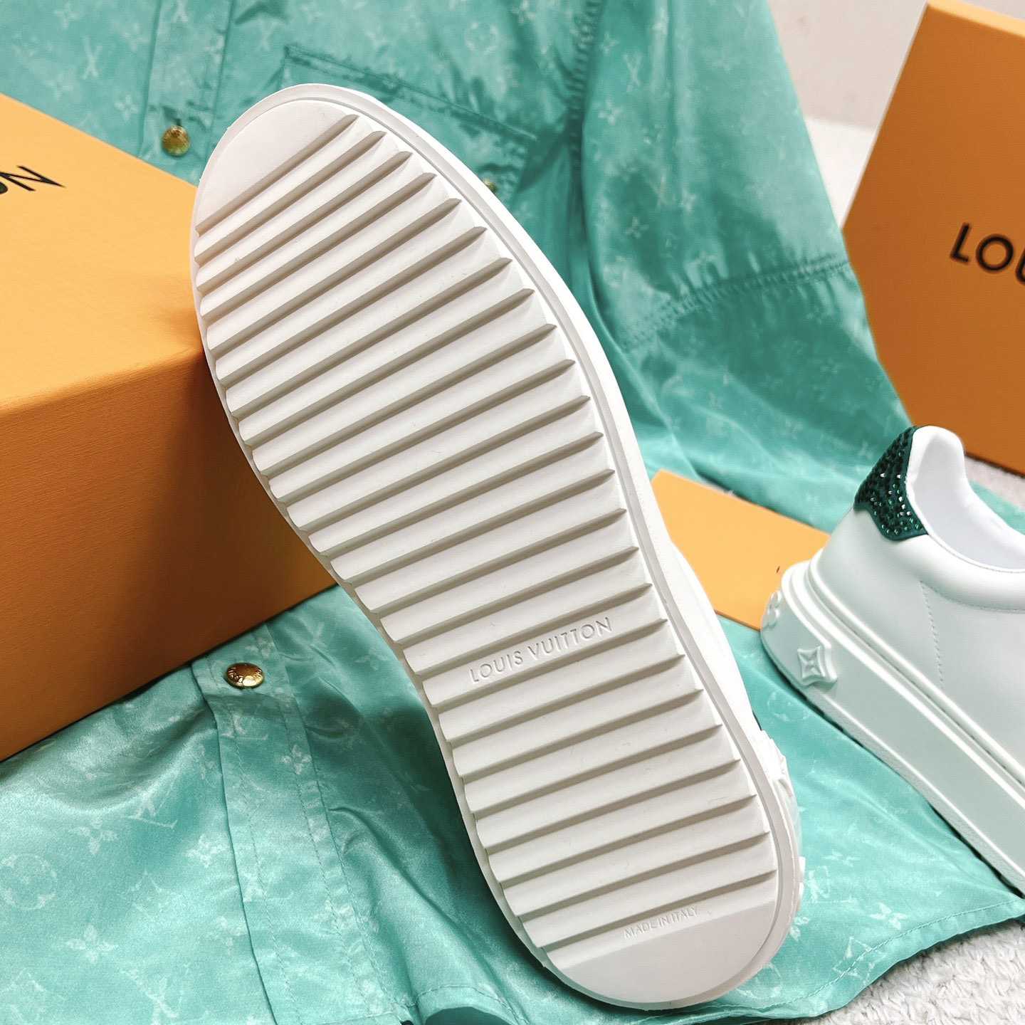 Louis Vuitton Time Out Sneaker (upon uk size)   - PerfectKickZ