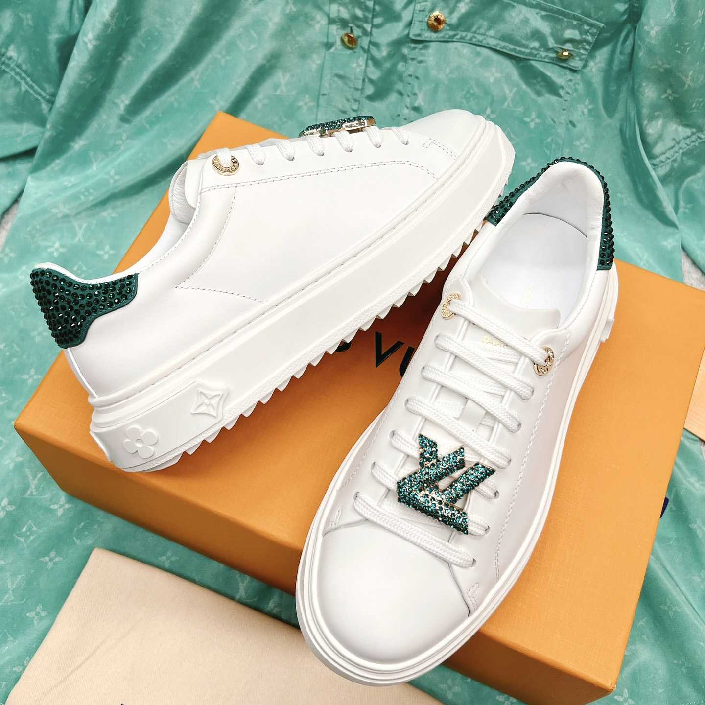 Louis Vuitton Time Out Sneaker (upon uk size)   - PerfectKickZ