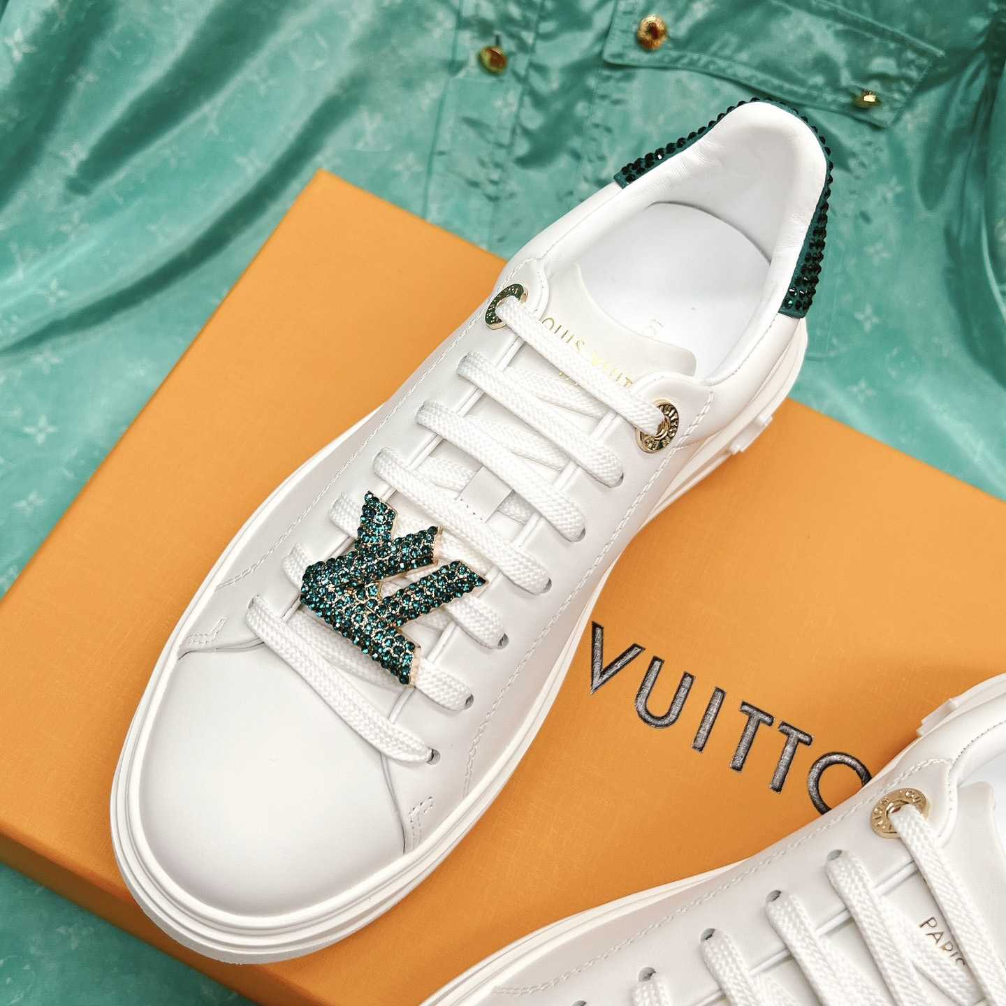 Louis Vuitton Time Out Sneaker (upon uk size)   - PerfectKickZ