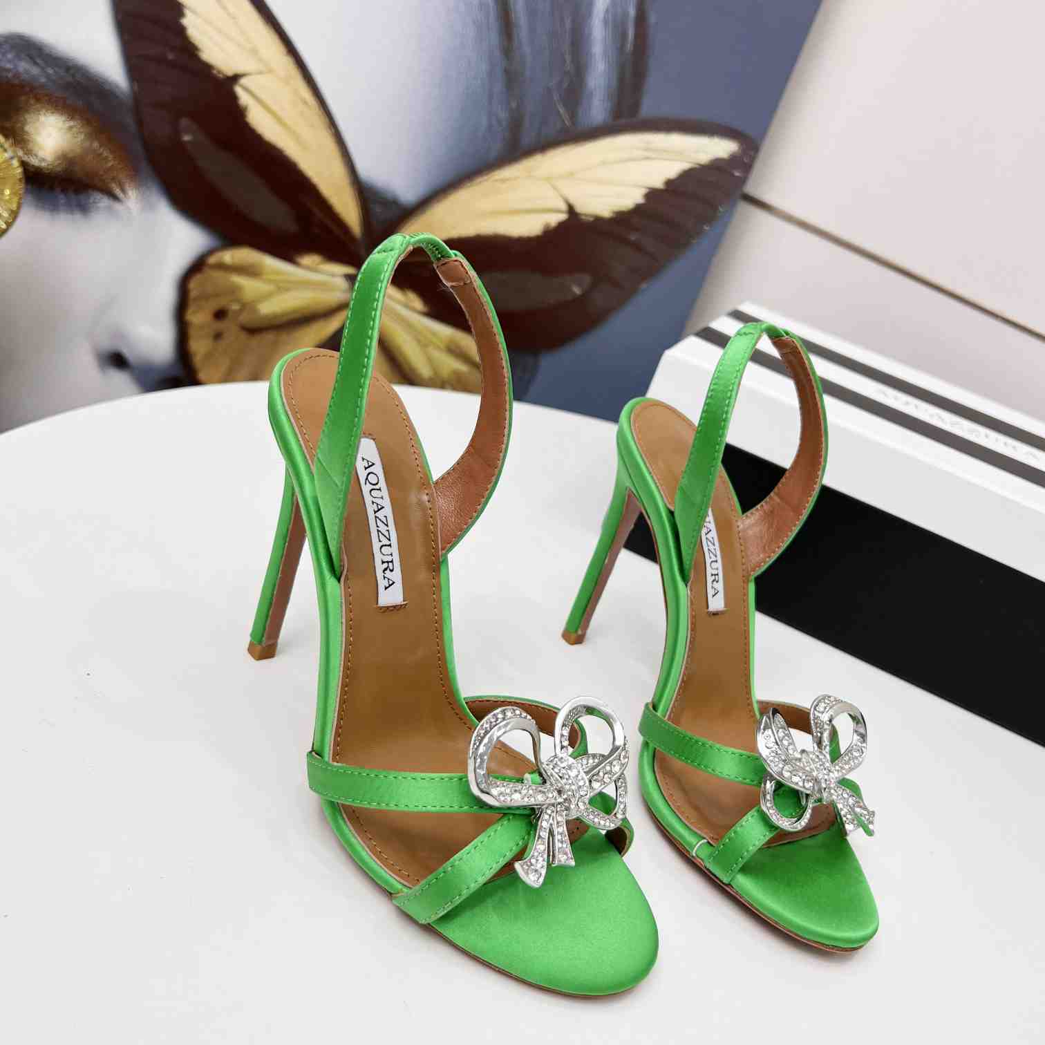 Aquazzura Babe Sandal 105 - PerfectKickZ