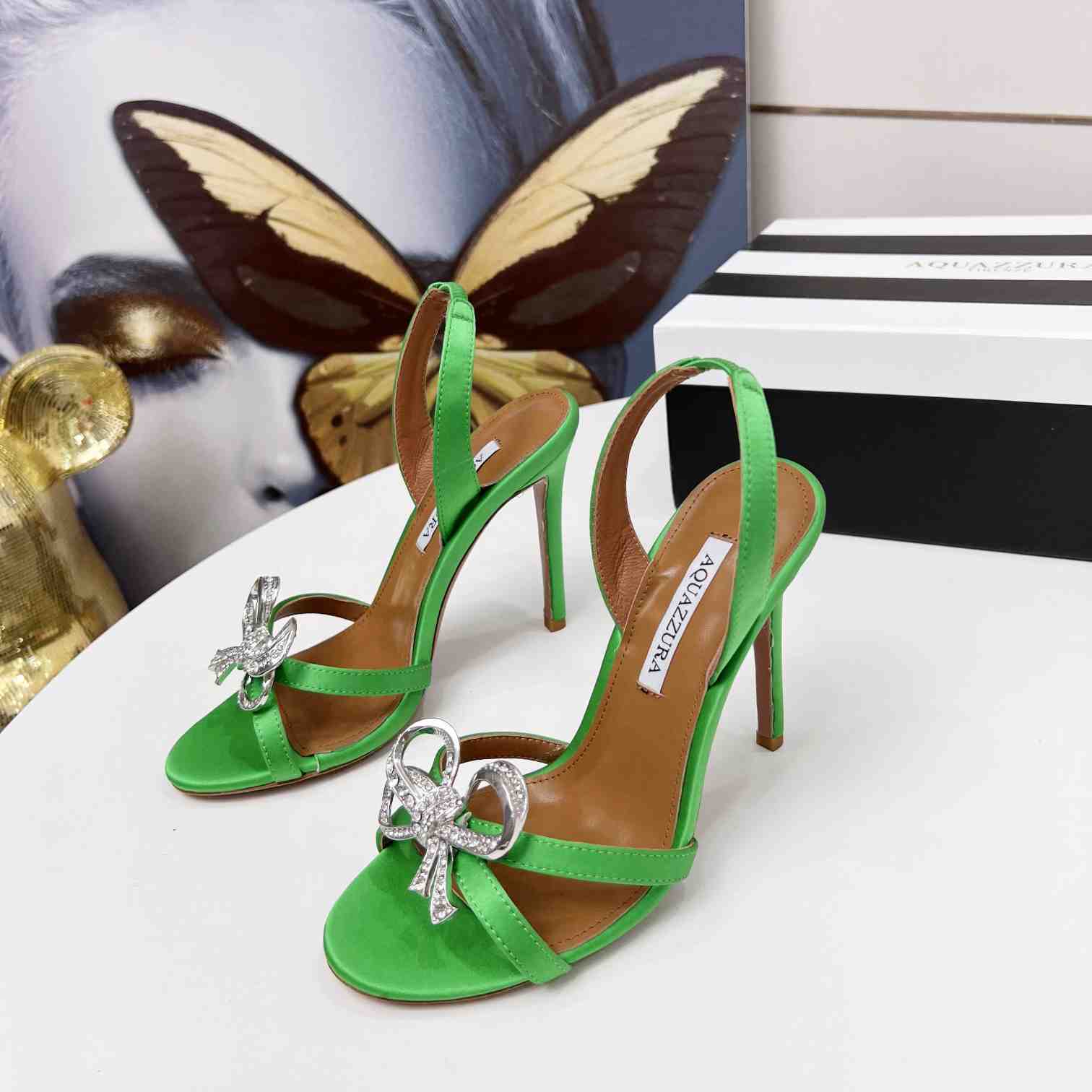 Aquazzura Babe Sandal 105 - PerfectKickZ