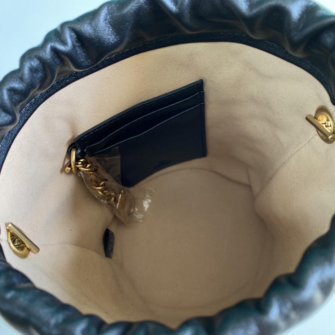 Gucci GG Marmont Mini Bucket Bag(19-17cm) - PerfectKickZ
