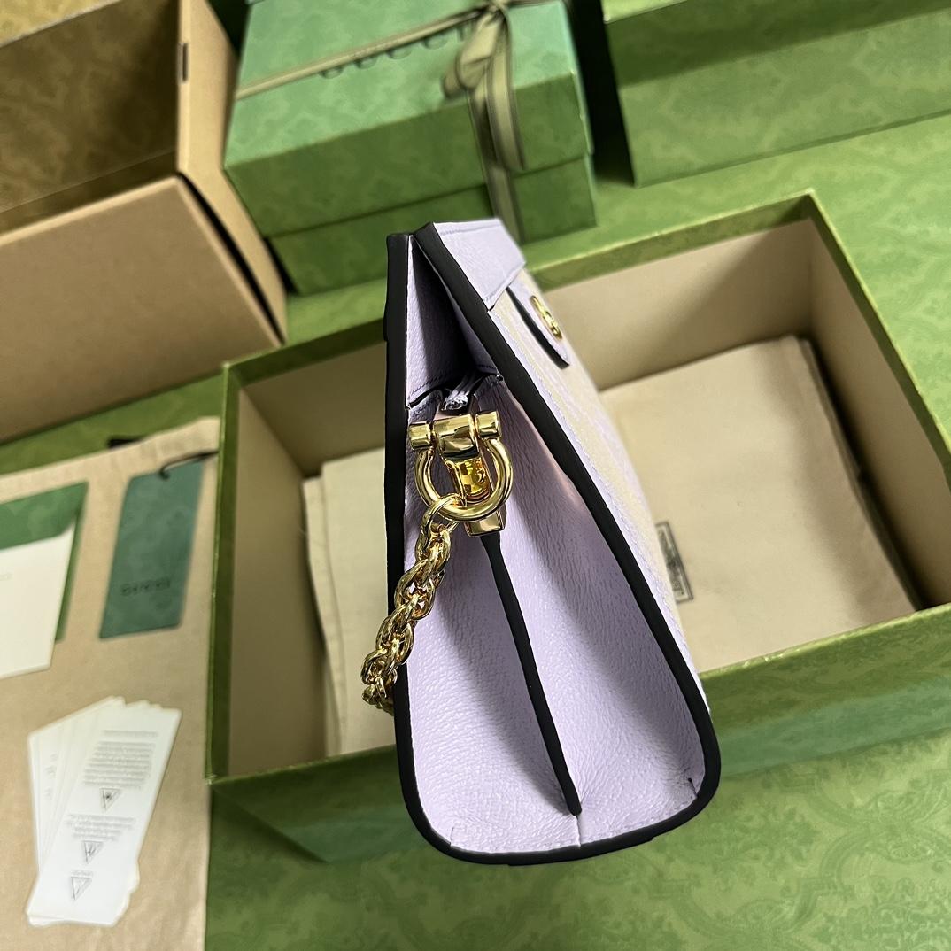 Gucci Ophidia Jumbo GG Small Shoulder Bag(26-17.5-8cm)  - PerfectKickZ