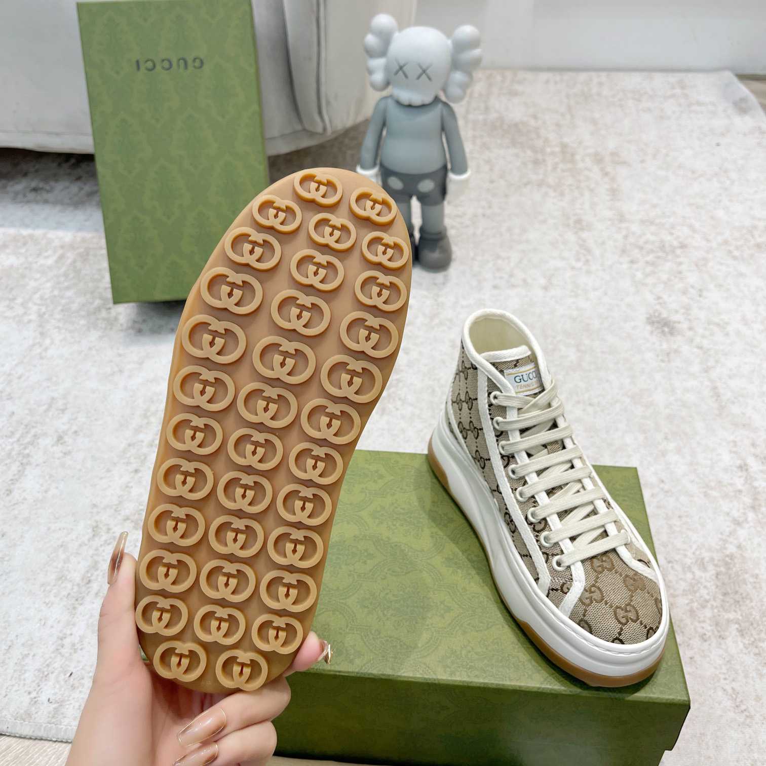 Gucci GG High Top Sneaker - PerfectKickZ