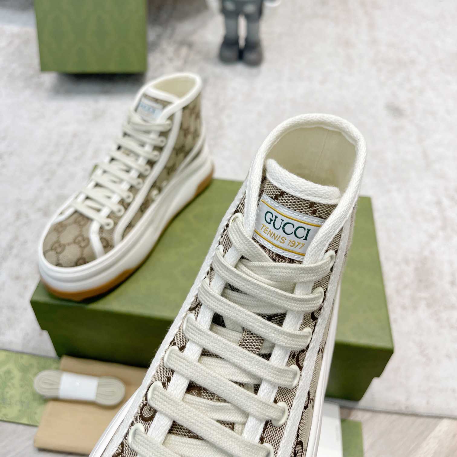 Gucci GG High Top Sneaker - PerfectKickZ