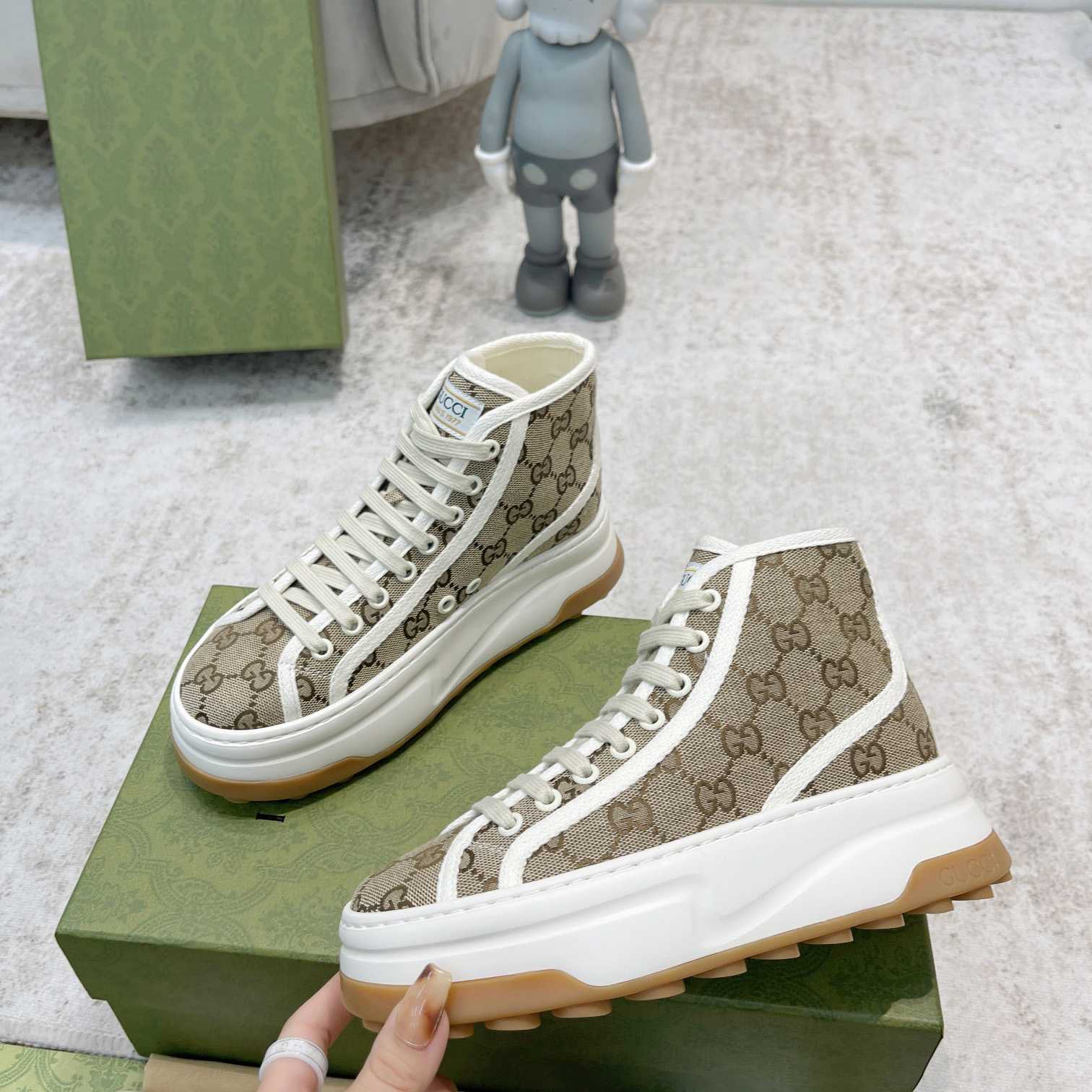 Gucci GG High Top Sneaker - PerfectKickZ