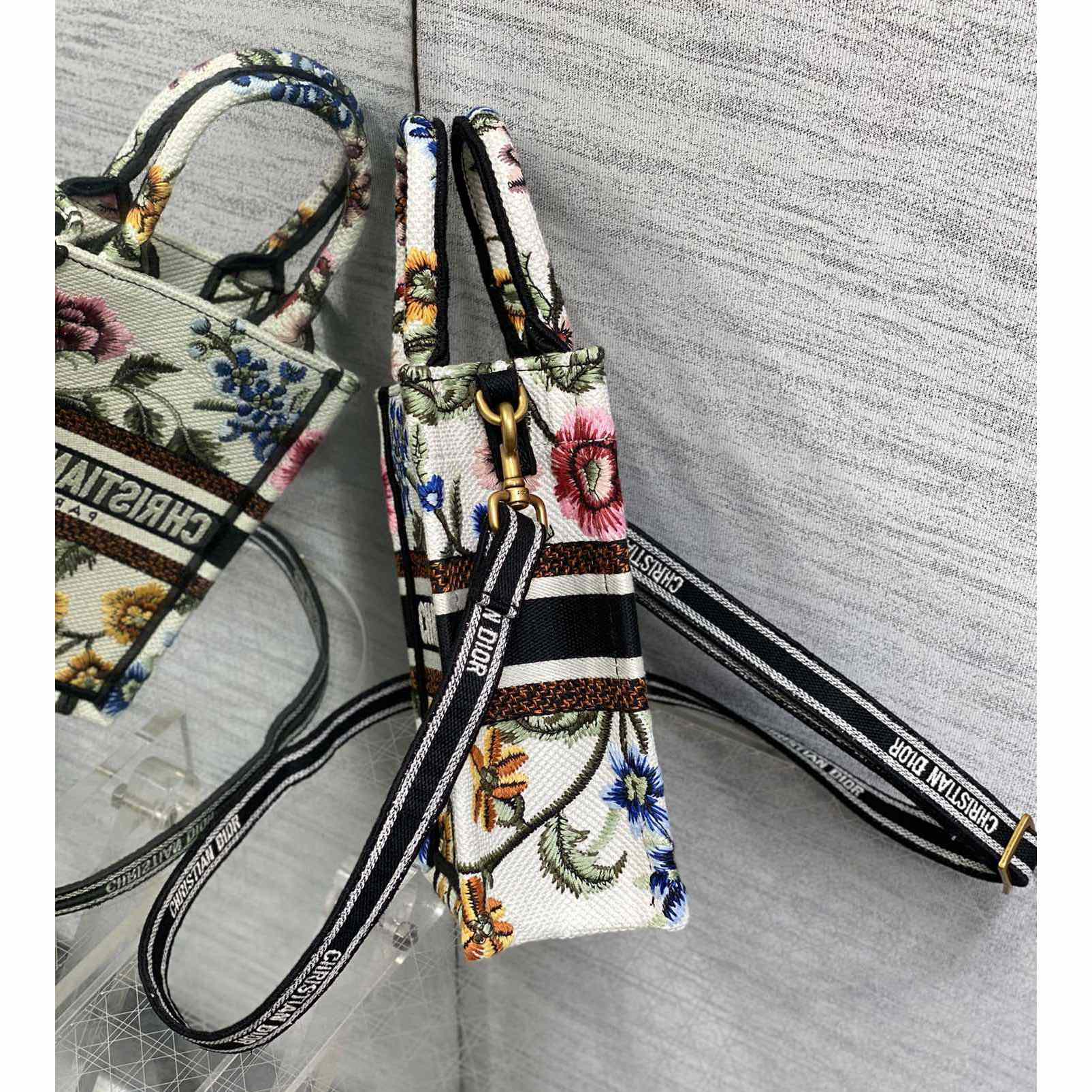 Dior Mini Dior Book Tote Phone Bag - PerfectKickZ