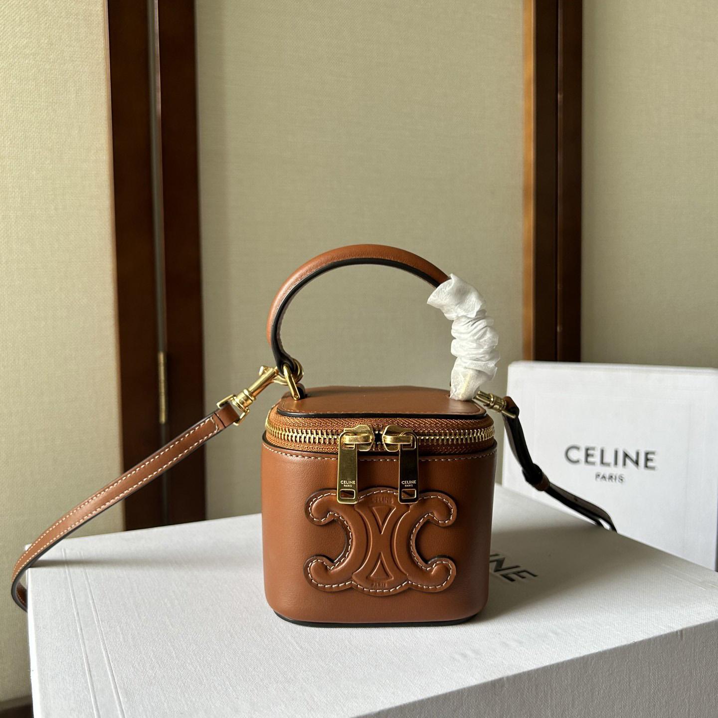 Celine Mini Vanity Case In Smooth Calfskin - PerfectKickZ