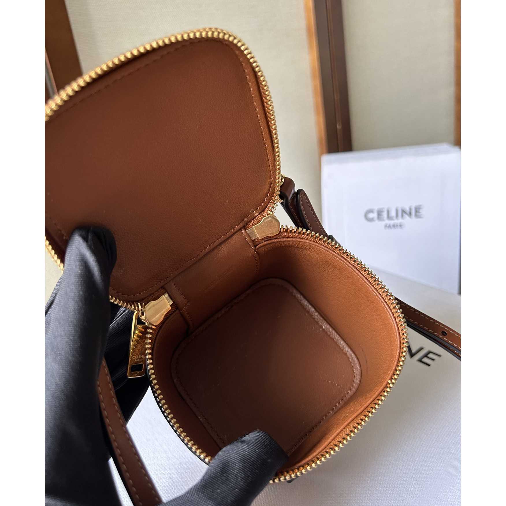 Celine Mini Vanity Case In Smooth Calfskin - PerfectKickZ