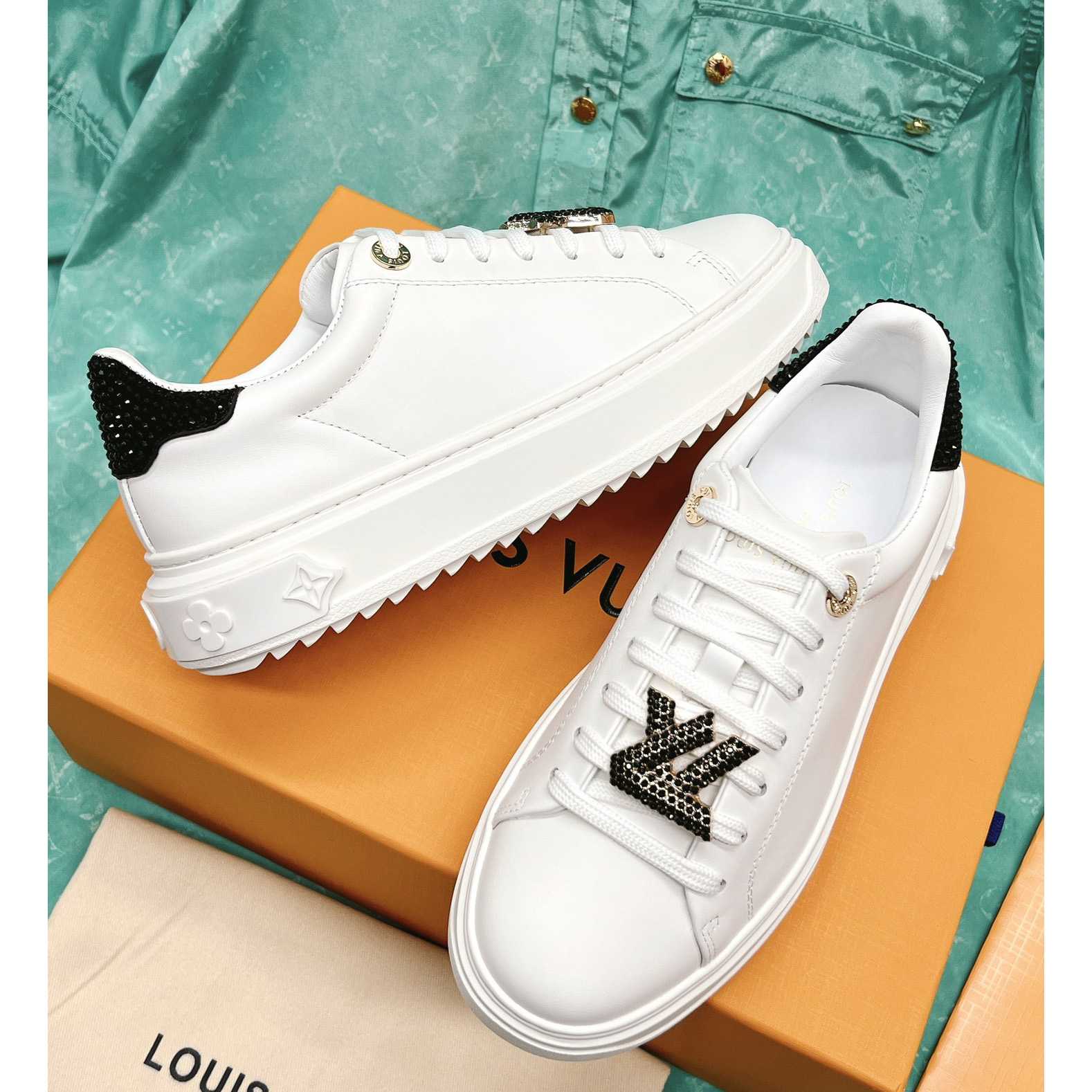 Louis Vuitton Time Out Sneaker (upon uk size)   - PerfectKickZ