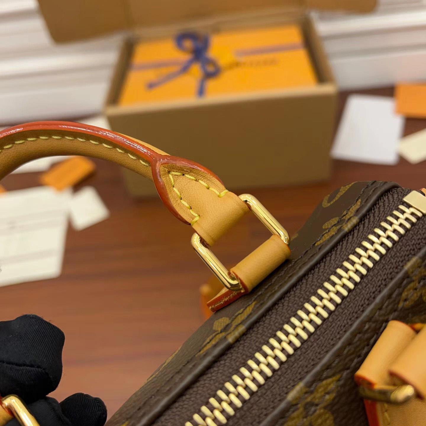 Louis Vuitton Monogram Nano Speedy Bandouliere   M81085 - PerfectKickZ
