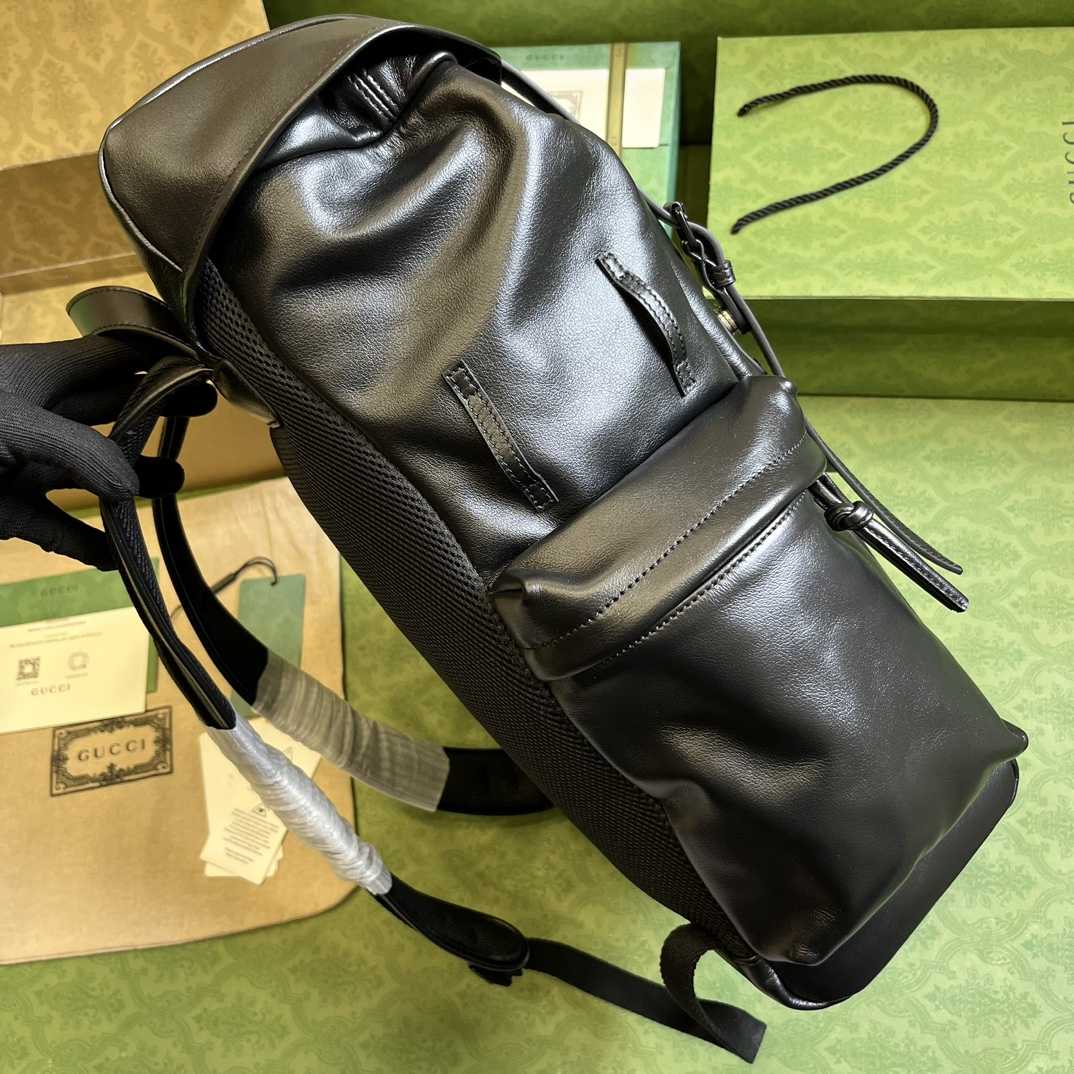 Gucci Backpack With Tonal Double G(38-44-15cm) - PerfectKickZ