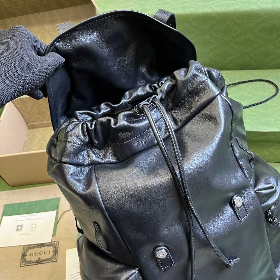 Gucci Backpack With Tonal Double G(38-44-15cm) - PerfectKickZ
