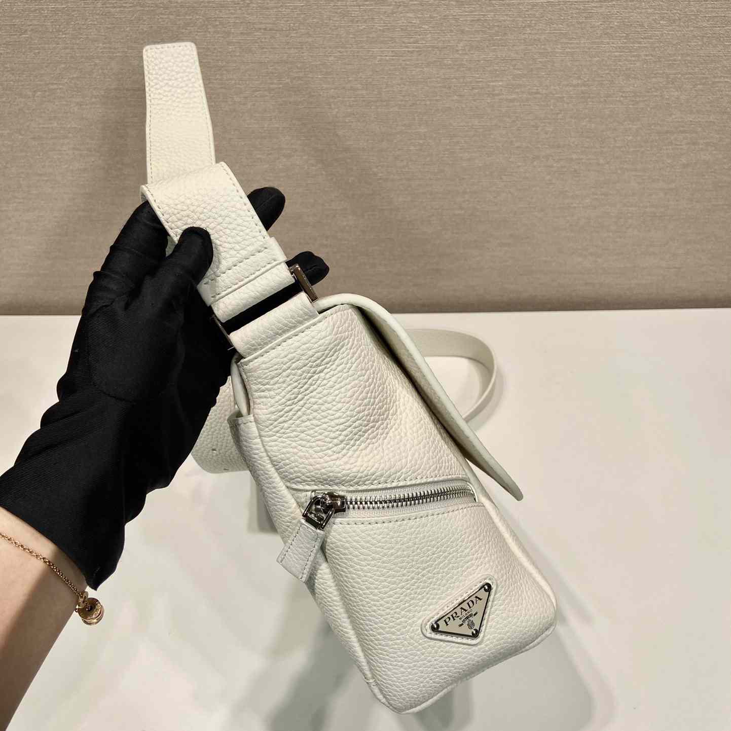 Prada Leather Bag With Shoulder Strap - PerfectKickZ