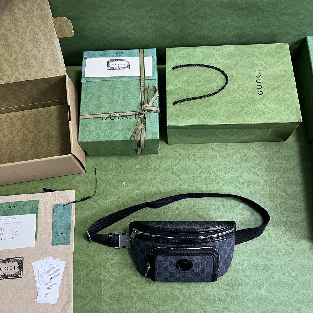 Gucci GG Large Belt Bag  (22-15-4cm) - PerfectKickZ